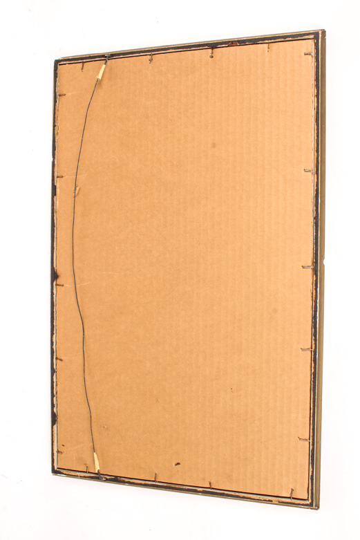 19th Century Offset Lithograph on Academy Board After "Alone"