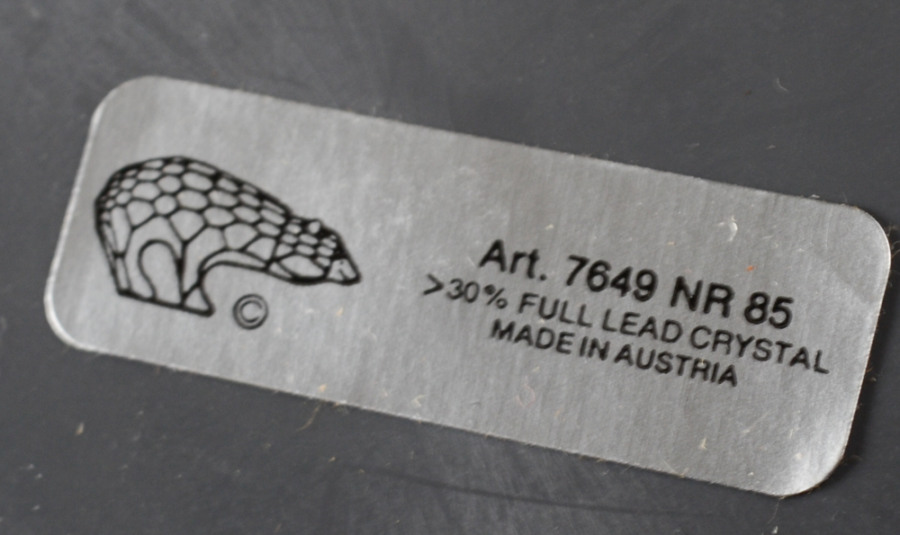 Swarovski Crystal Polar Bear Figurine