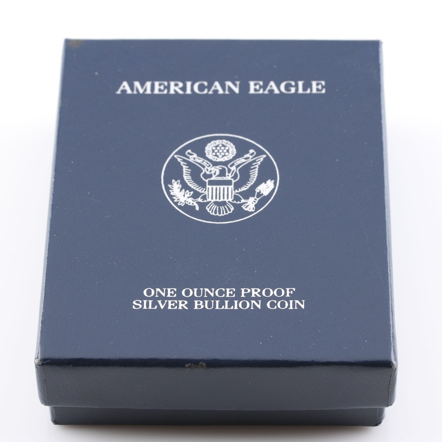 2003-W Proof American Silver Eagle Dollar