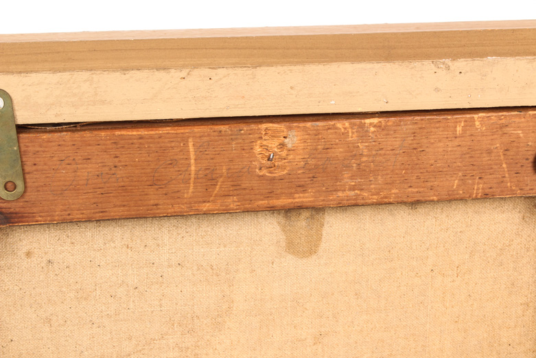 Oil Painting on Canvas of Lotus Flowers