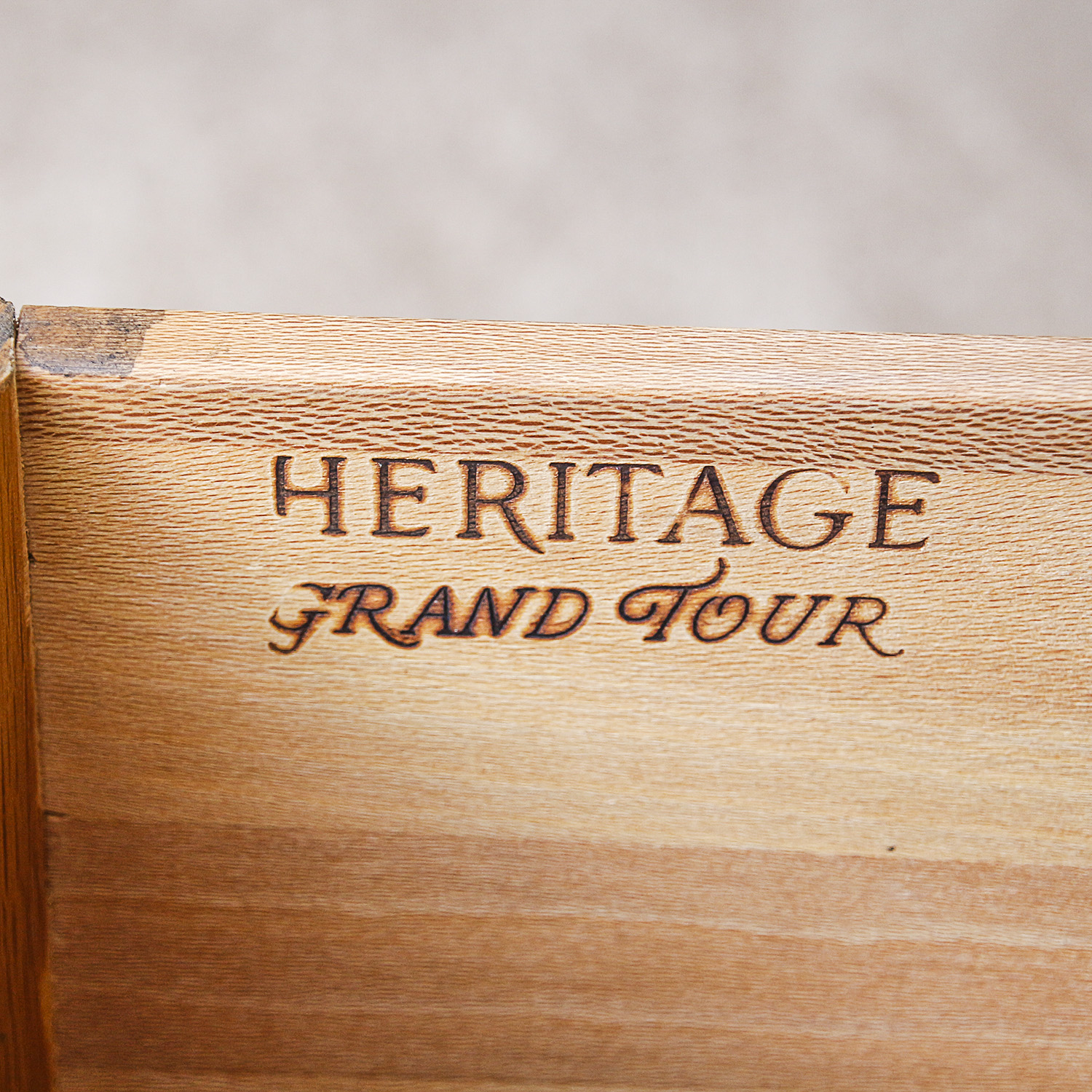 Vintage Drexel Heritage Grand Tour Wooden Server