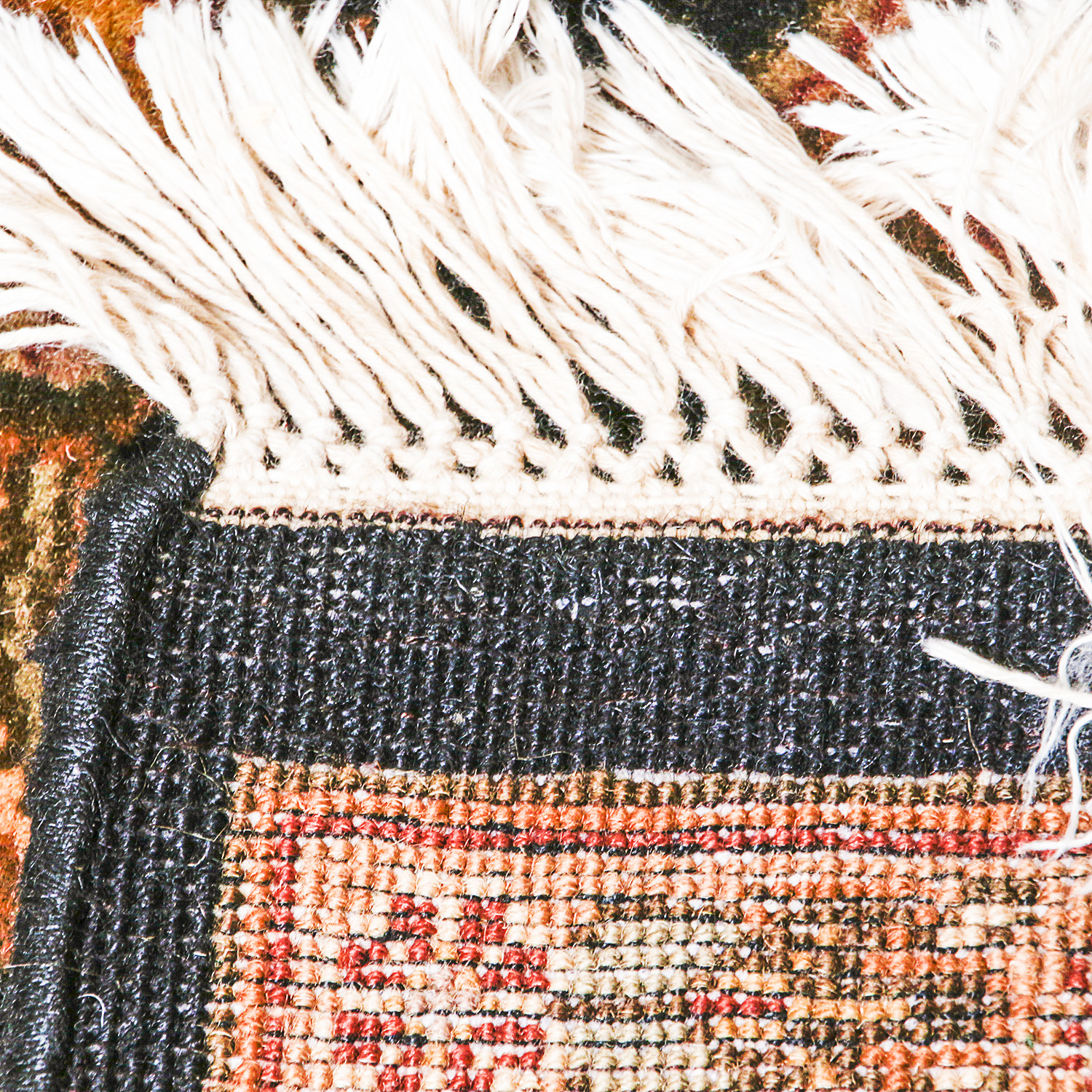 Hand-Knotted Indo-Persian Wool Area Rug