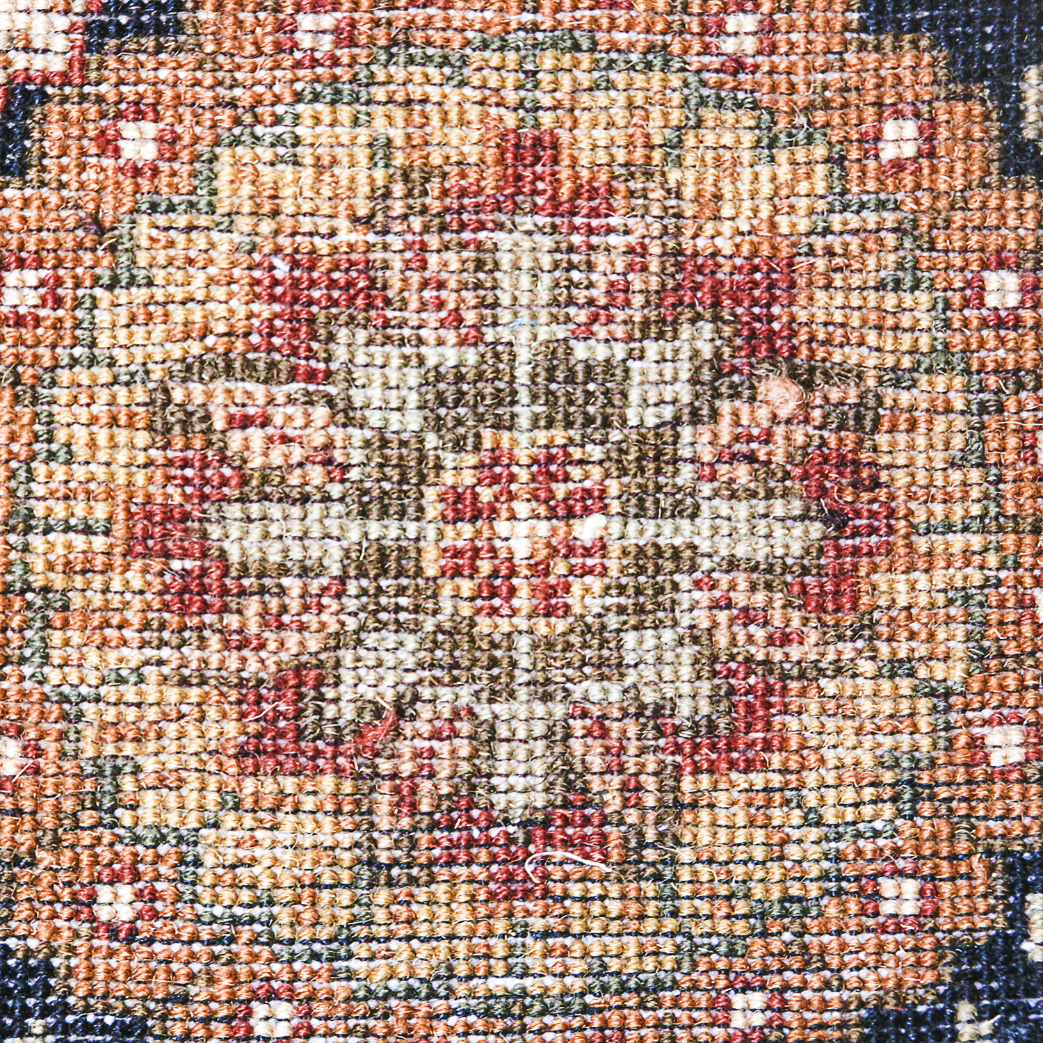 Hand-Knotted Indo-Persian Wool Area Rug