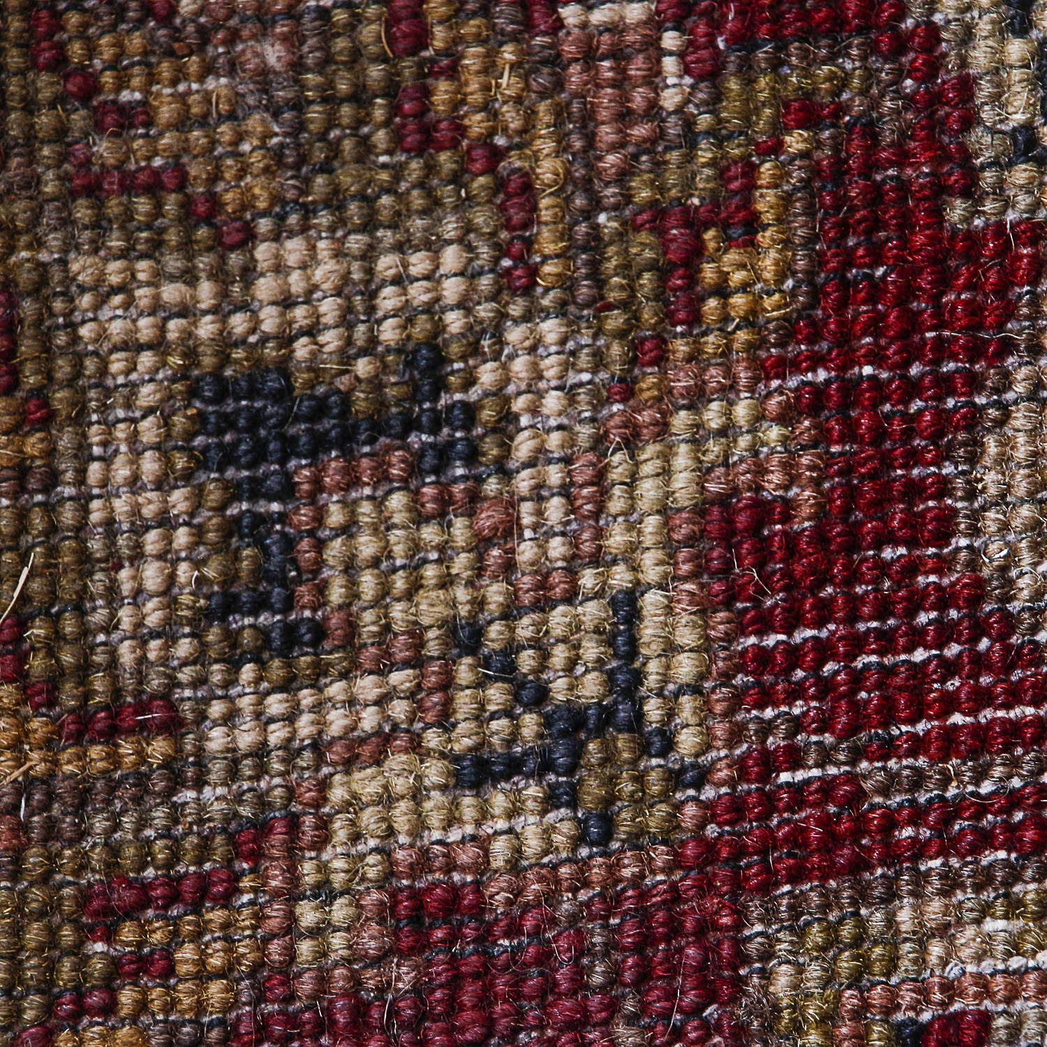 Hand-Knotted Indo-Persian Wool Carpet Runner