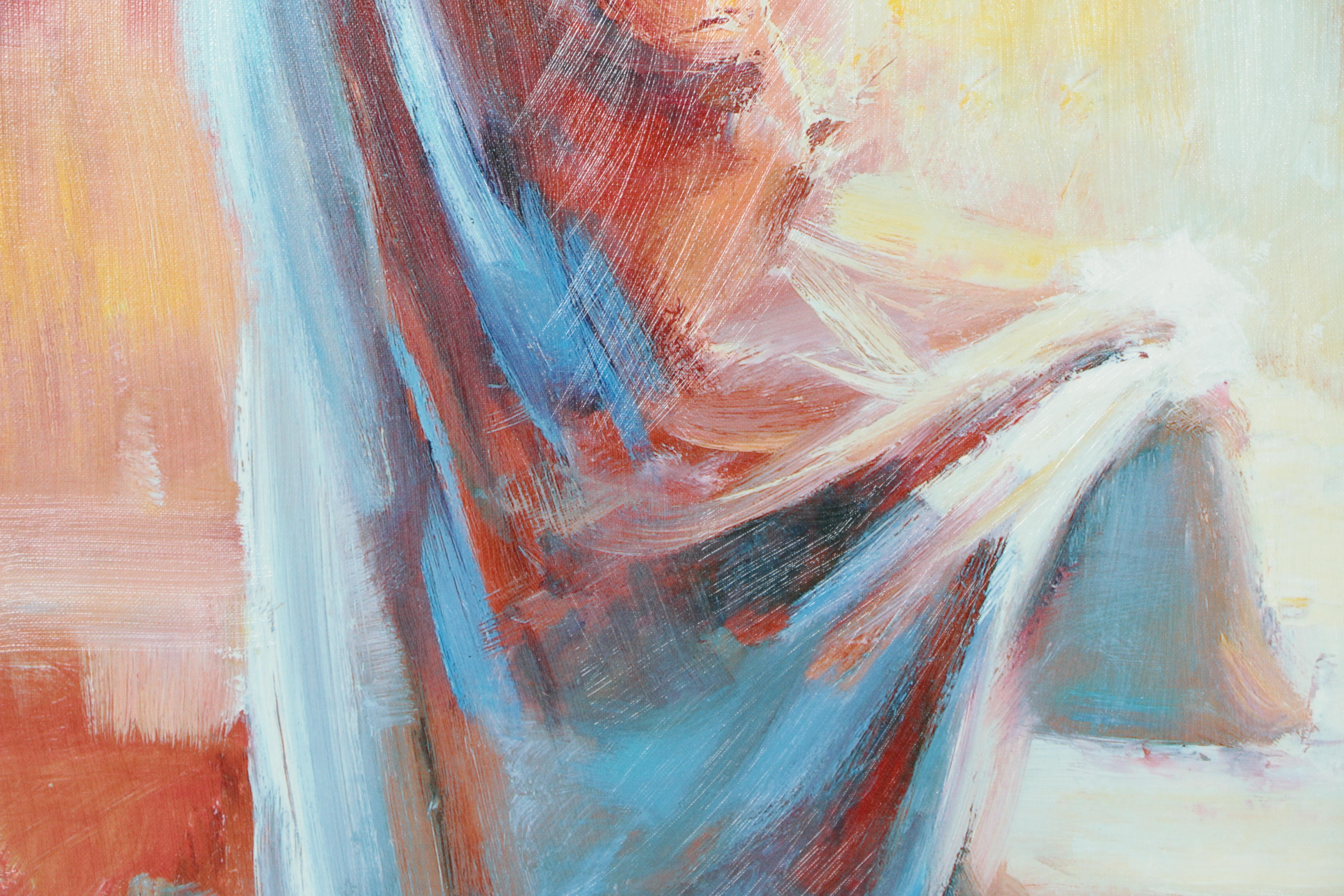 Varnished Giclee on Canvas of Female Posterior