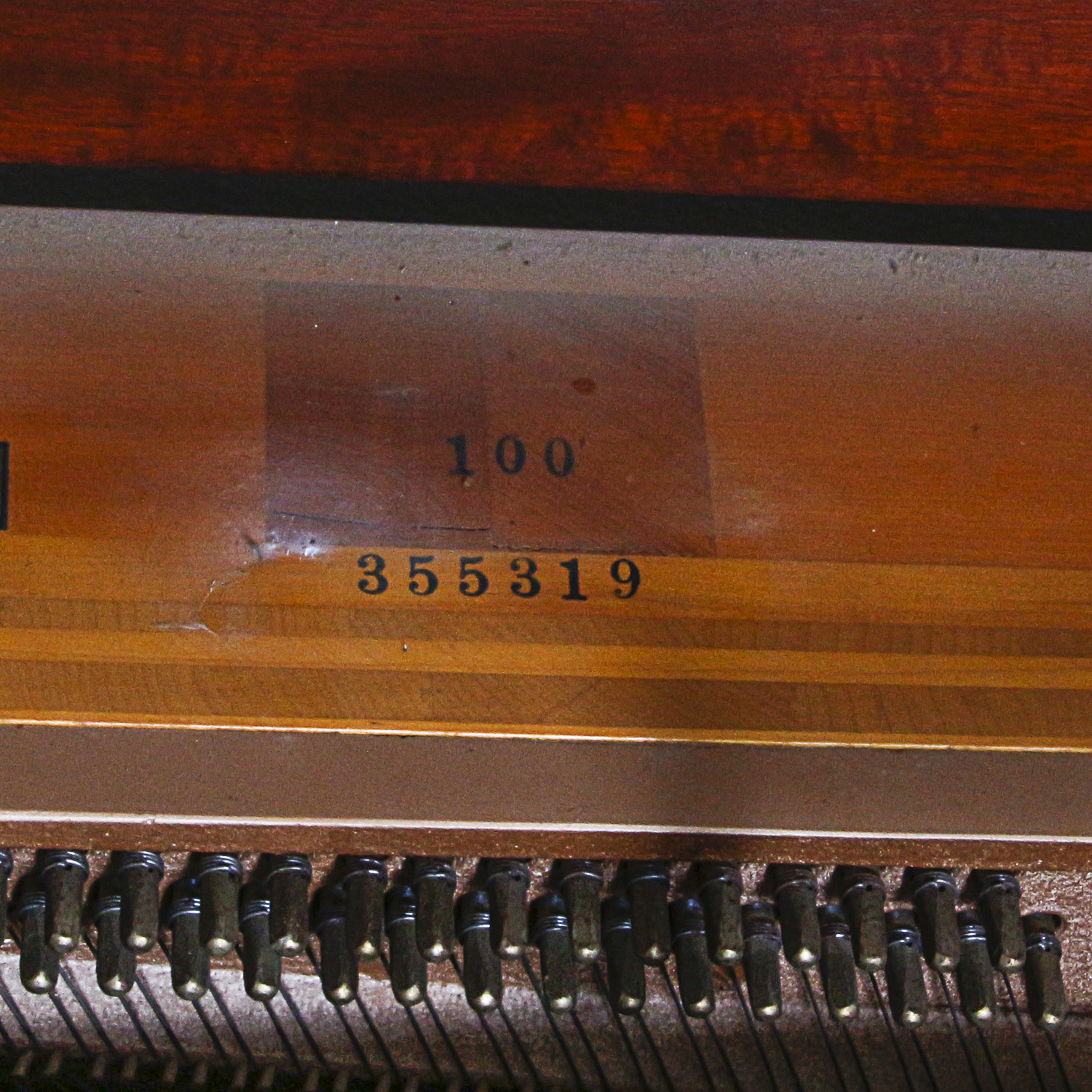 Steinway Console Piano and Bench