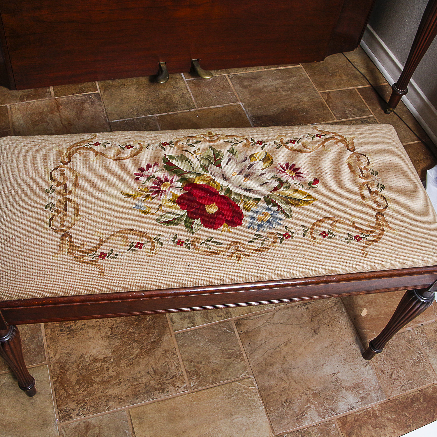 Steinway Console Piano and Bench
