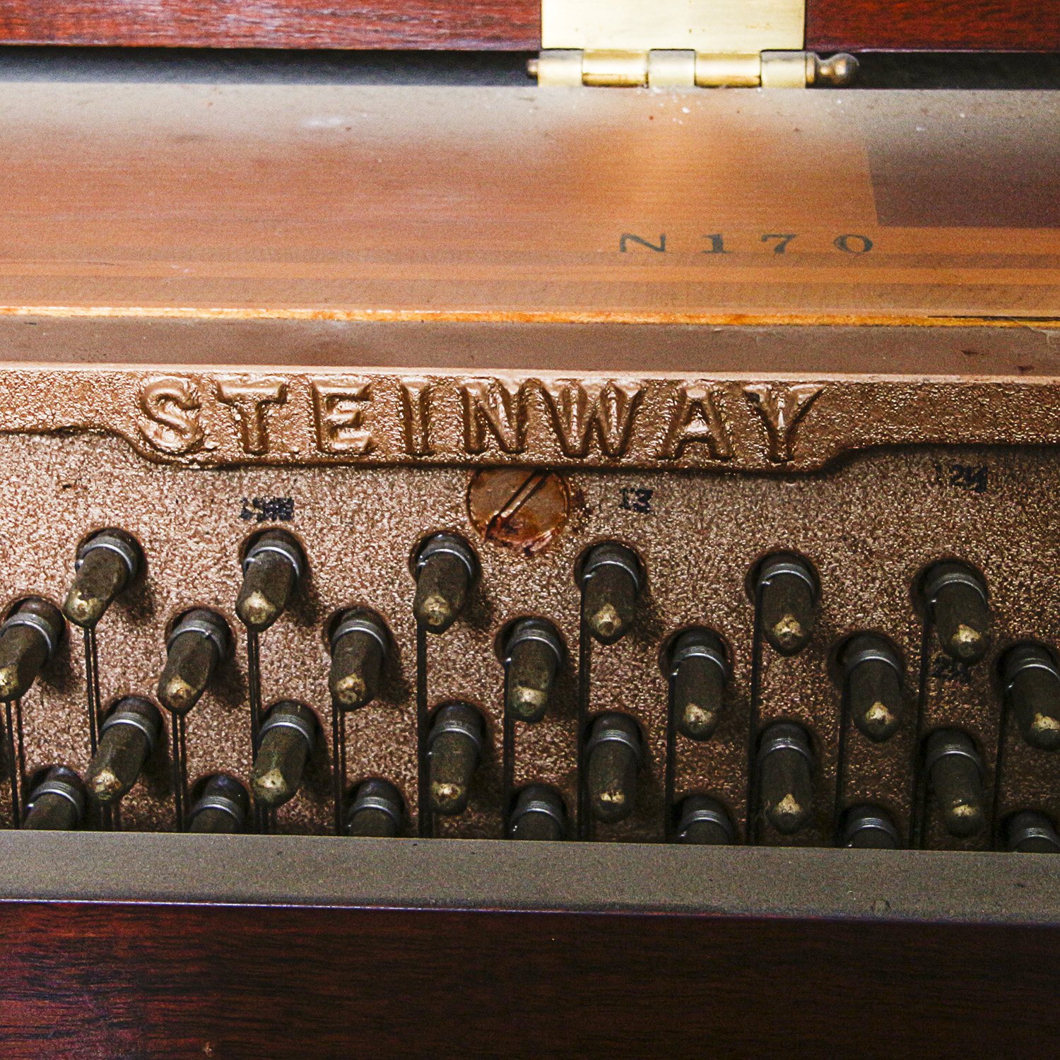 Steinway Console Piano and Bench