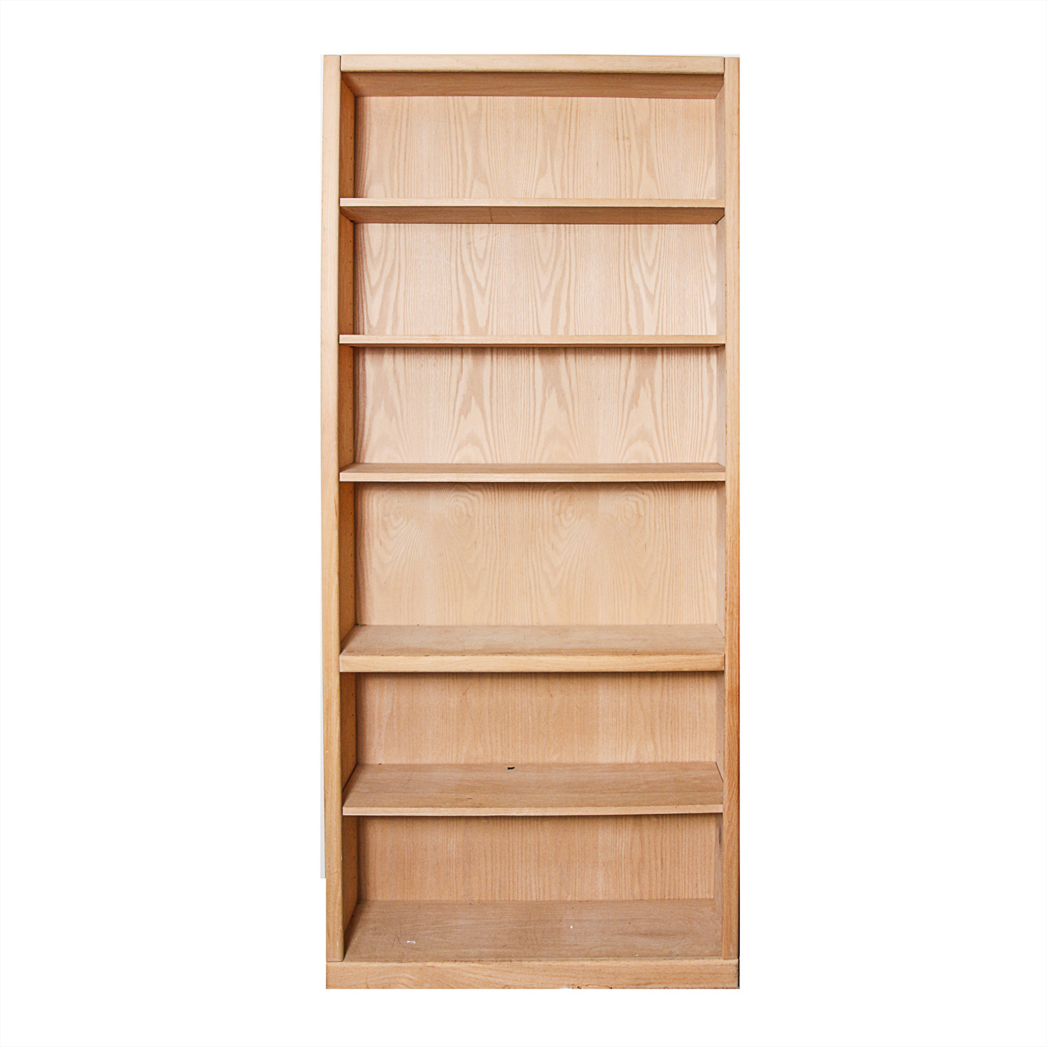Natural Wood Bookshelf