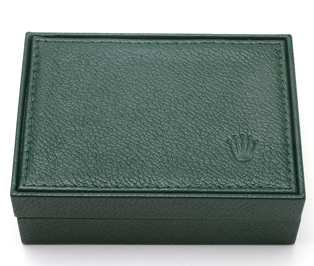 Rolex Oyster Perpetual Mid-Size 18K Gold & Steel Black Automatic