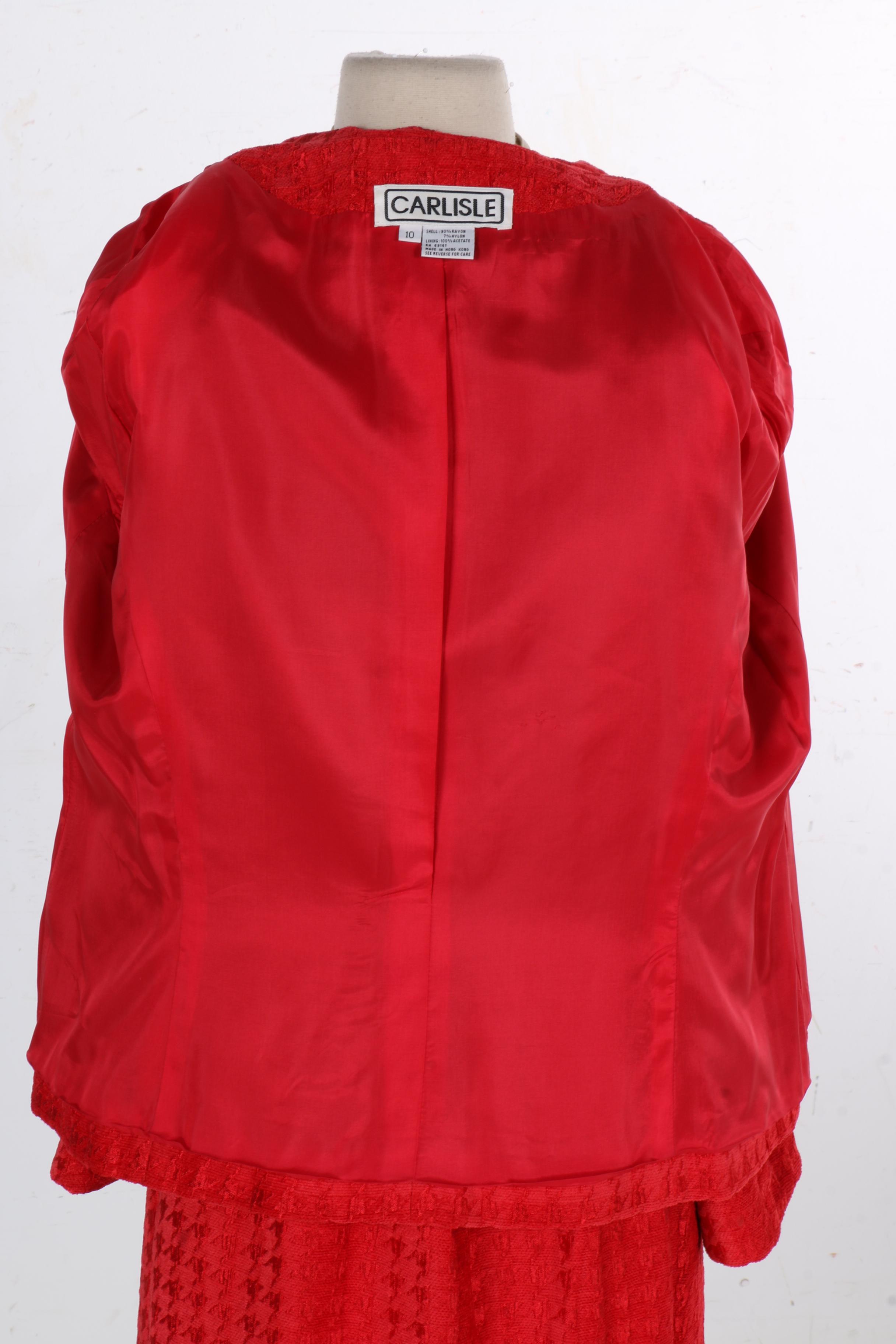 Women's Carlisle Suit With Silk Blouse