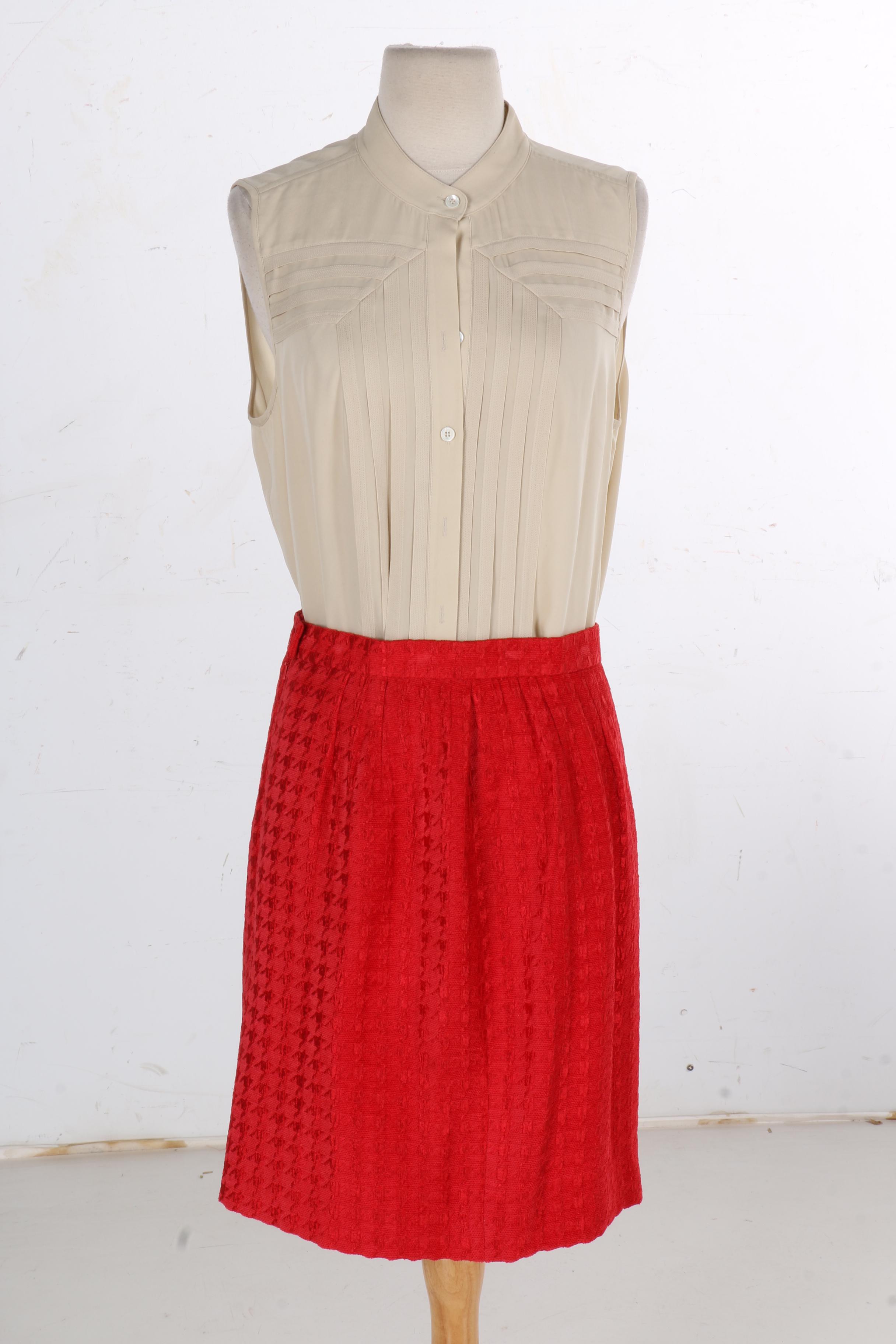 Women's Carlisle Suit With Silk Blouse