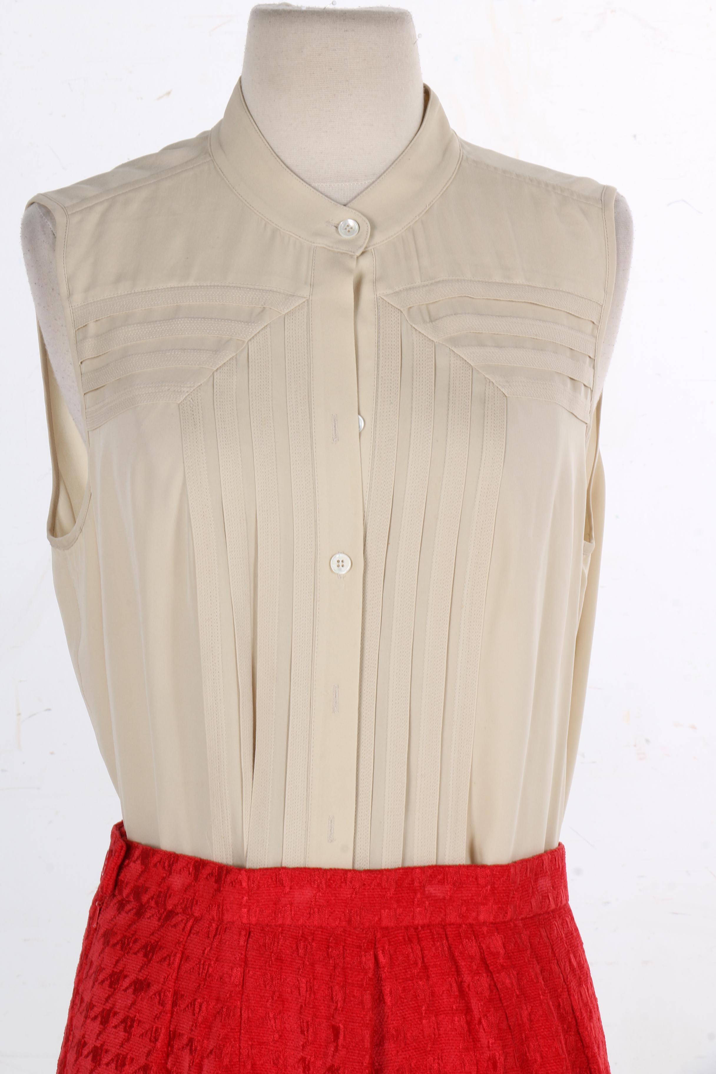 Women's Carlisle Suit With Silk Blouse