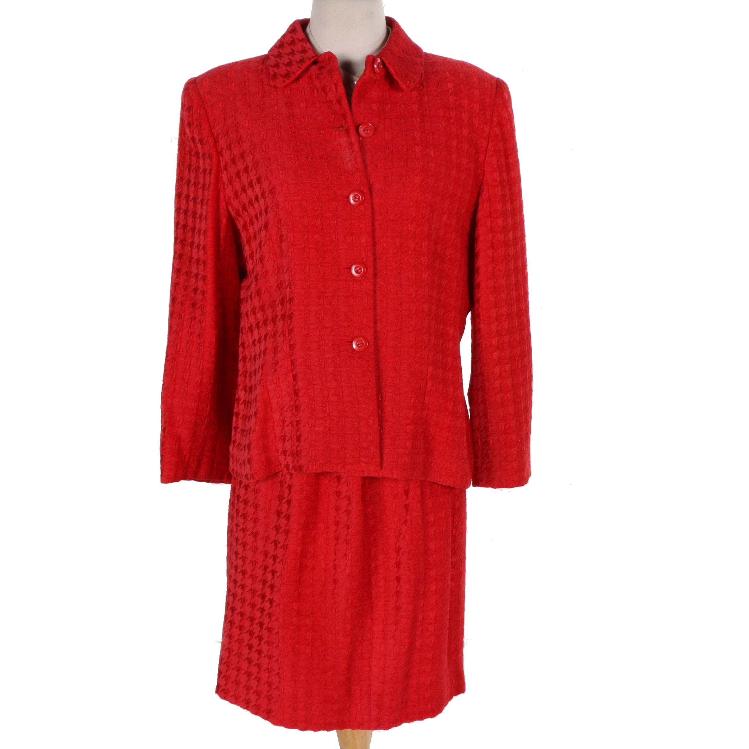 Women's Carlisle Suit With Silk Blouse