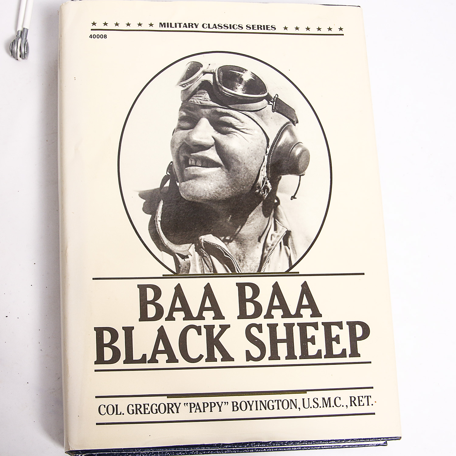 WWII Blacksheep Framed Autographed Photograph and Other Memorabilia