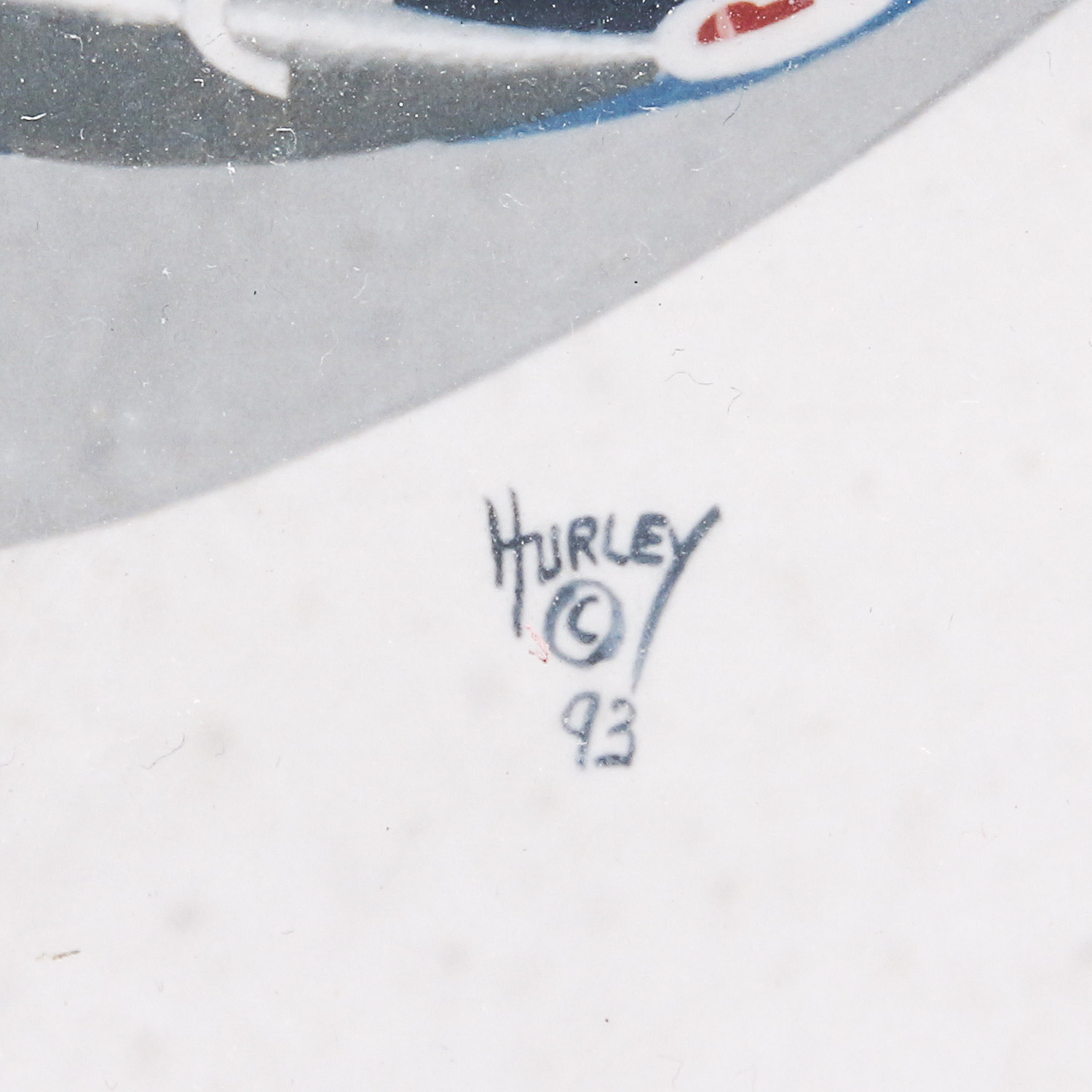 Collection of Framed Hurley Paintings of Aircraft