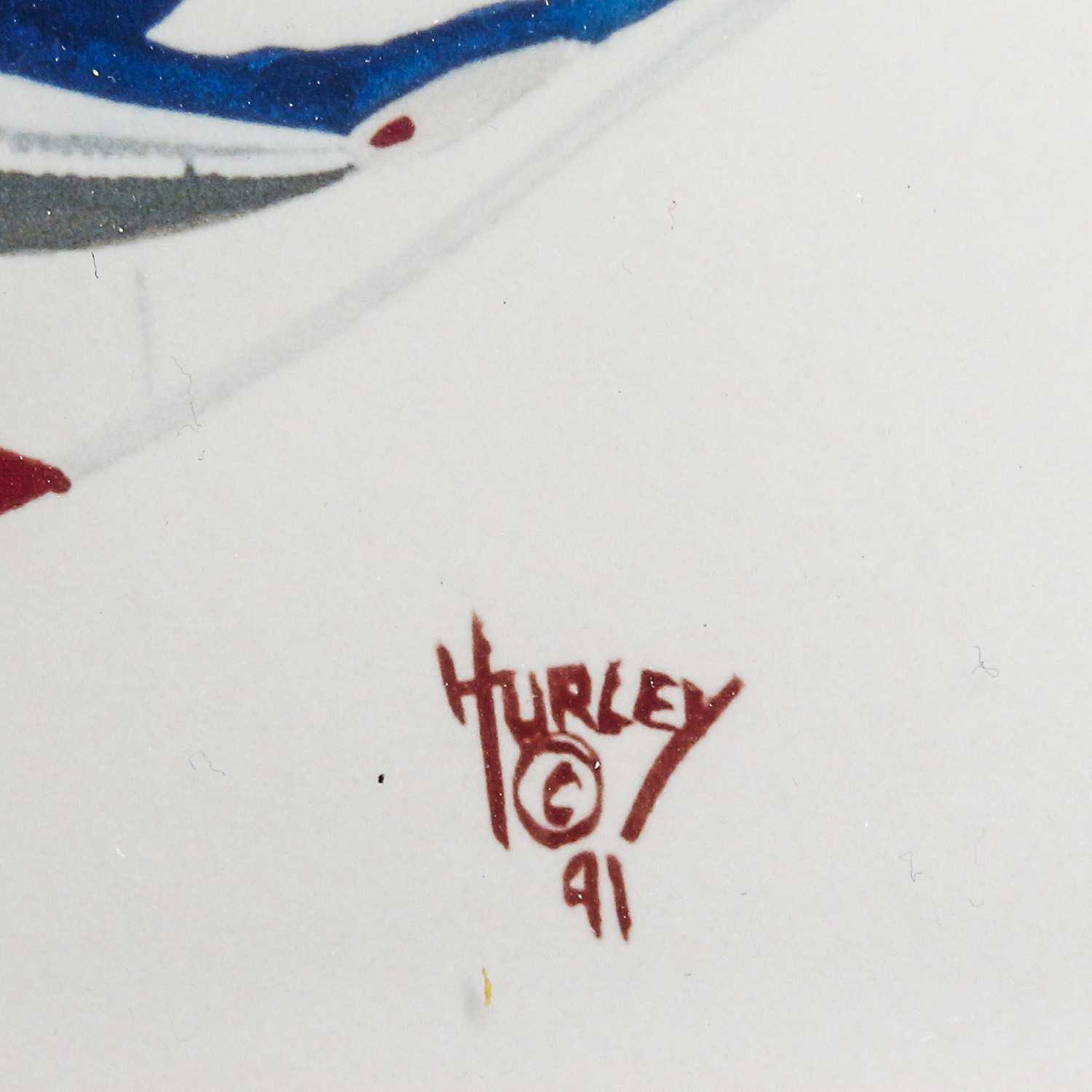 Collection of Framed Hurley Paintings of Aircraft