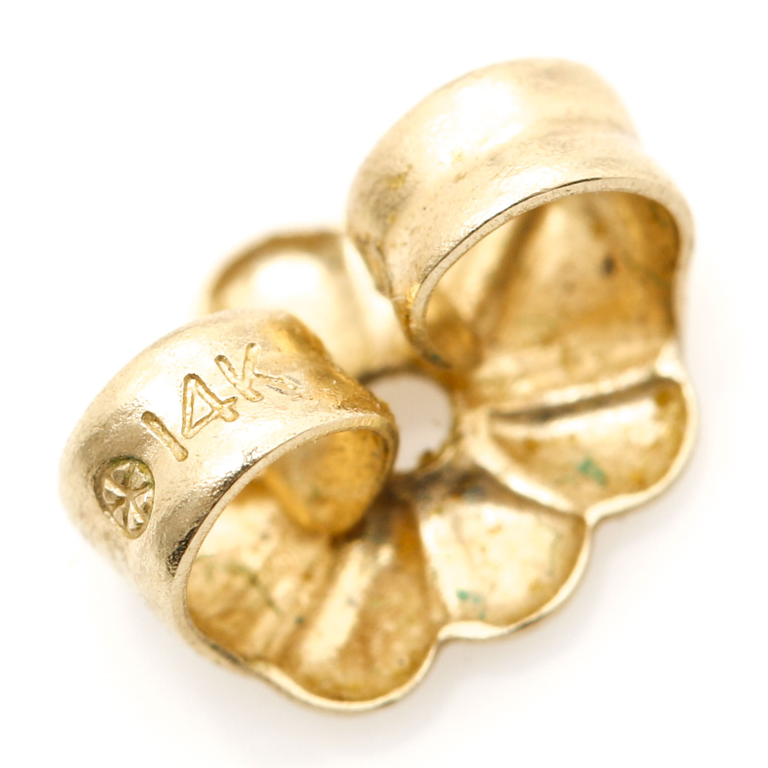 14K Yellow Gold Lapis Lazuli Drop Earrings