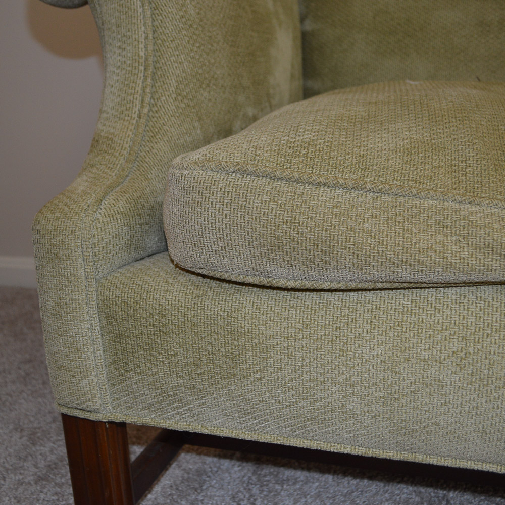 Chippendale Style Camelback Settee