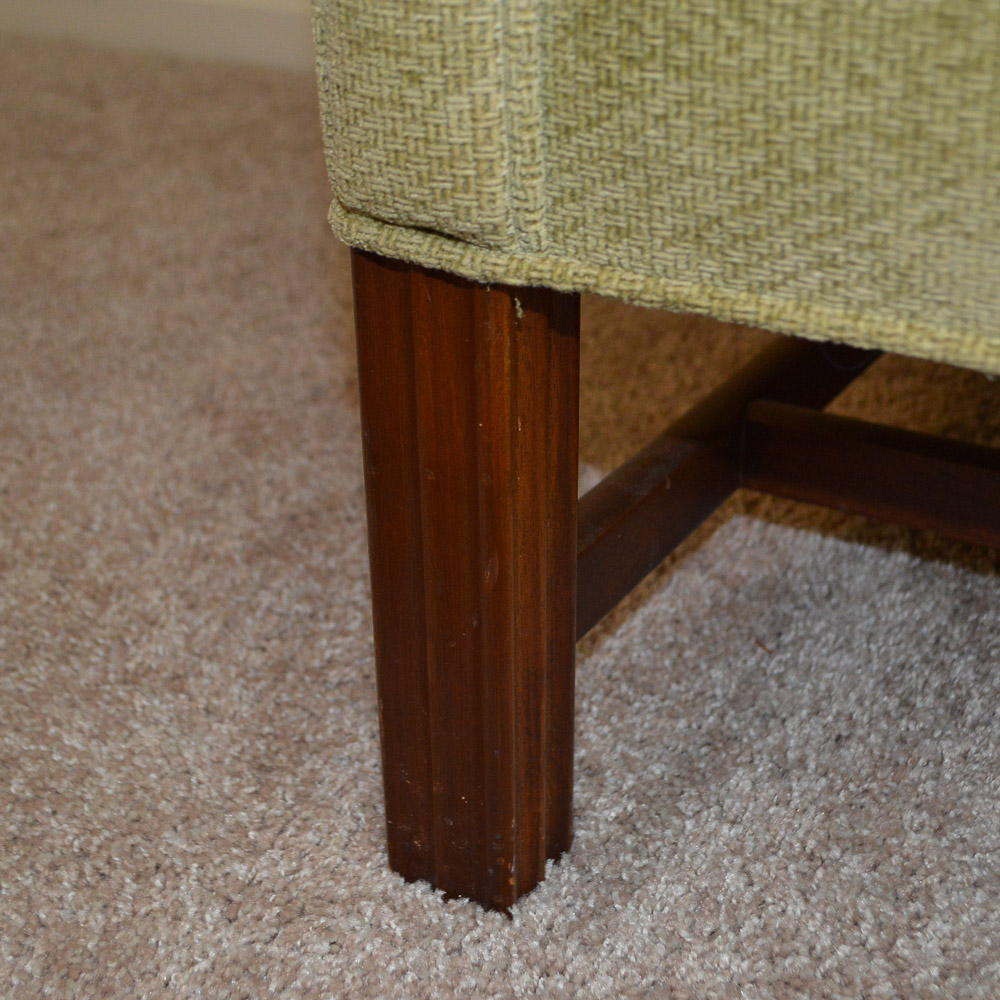 Chippendale Style Camelback Settee