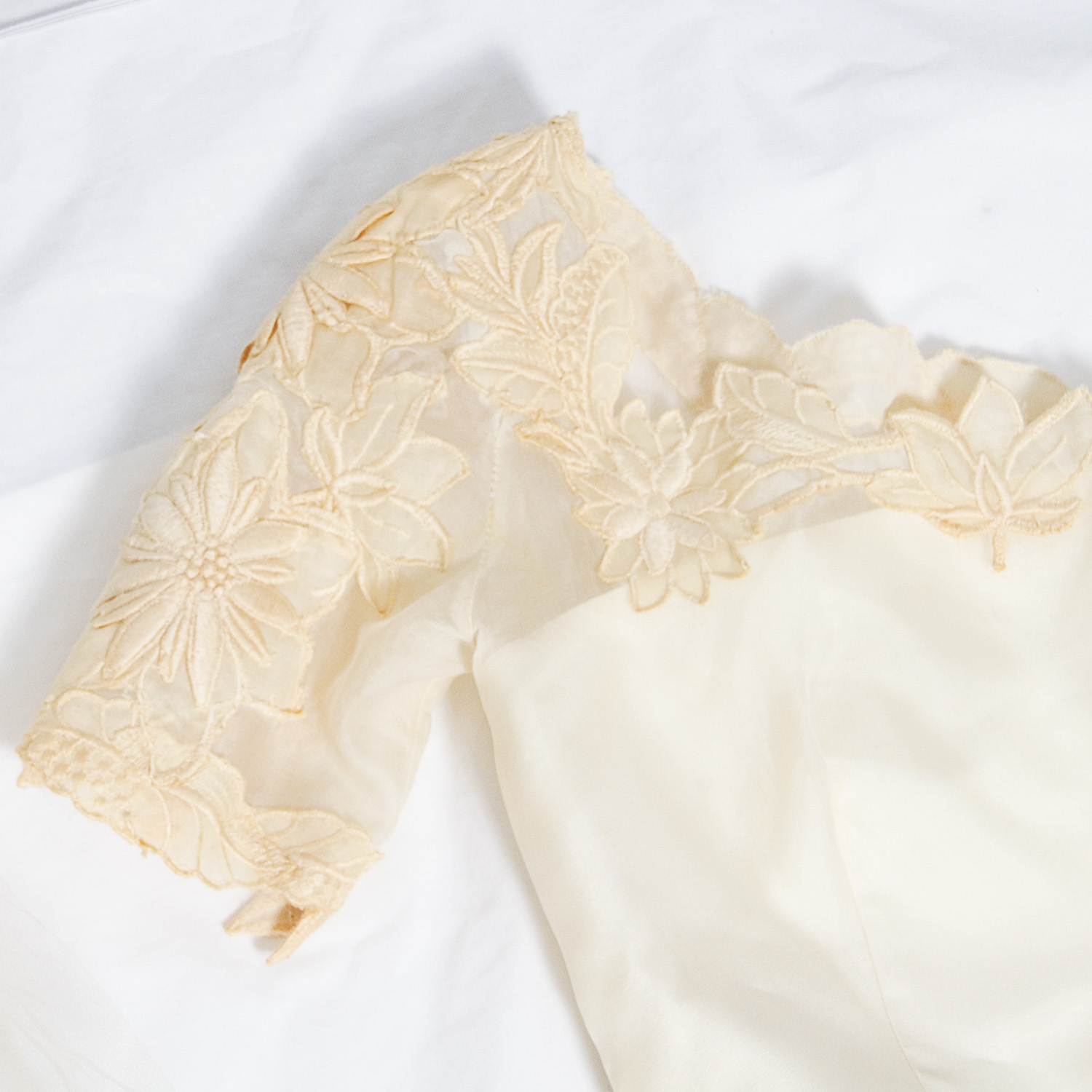 Vintage Wedding Dress and Veil