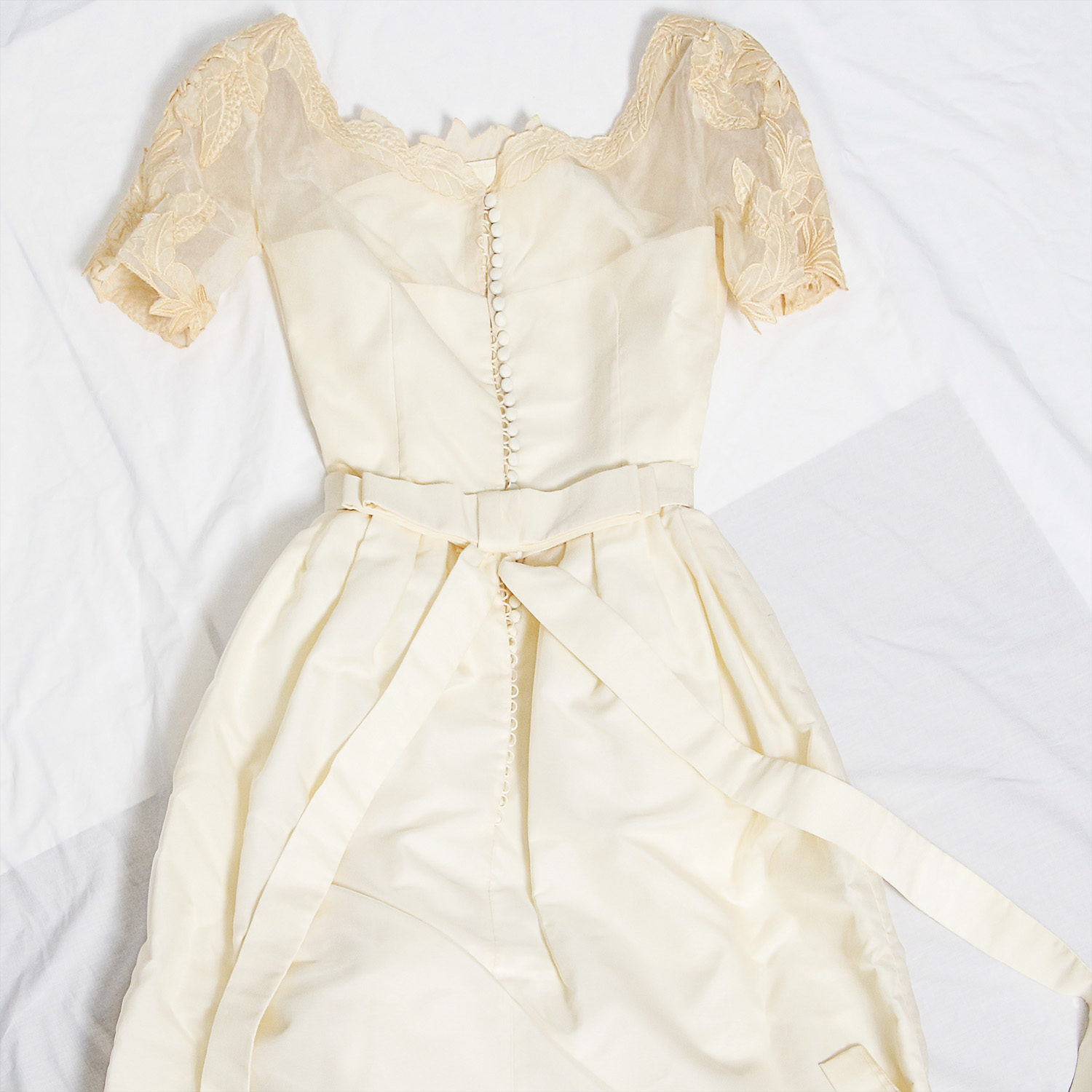 Vintage Wedding Dress and Veil