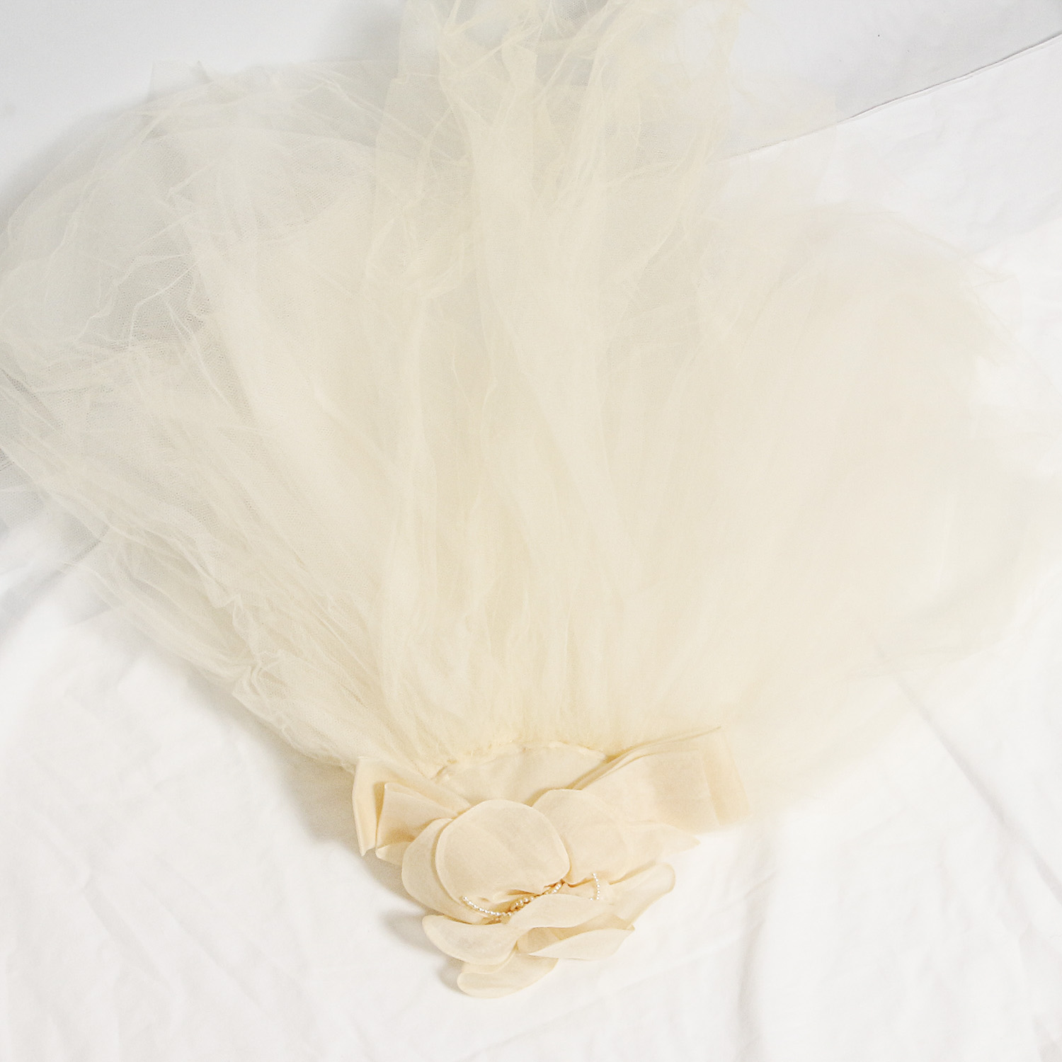 Vintage Wedding Dress and Veil