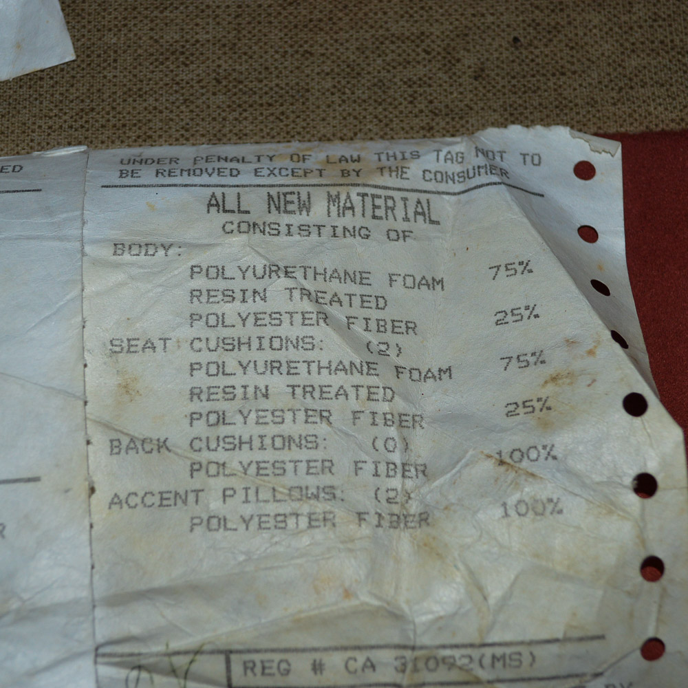 Camelback Sofa by Bauhaus Furniture