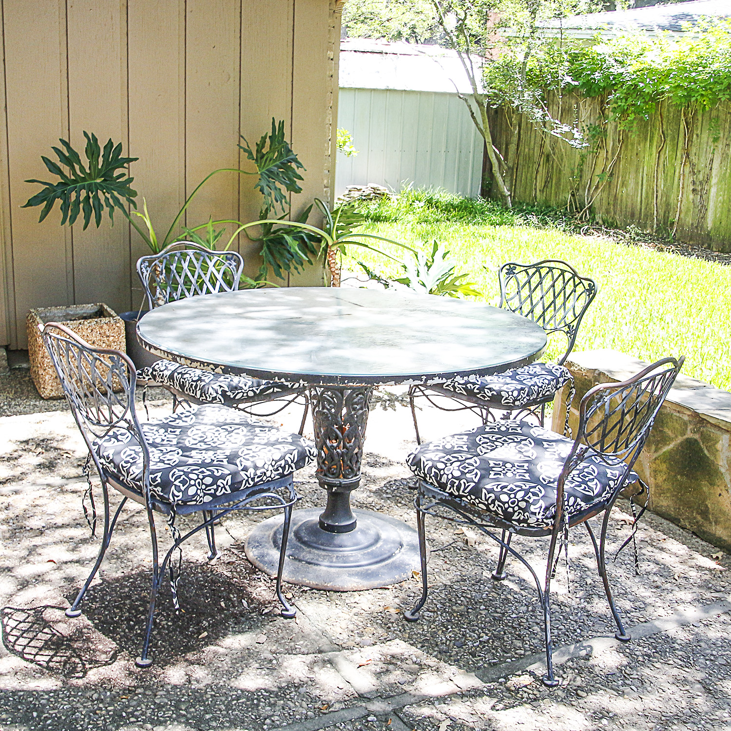 Wrought Metal Patio Set
