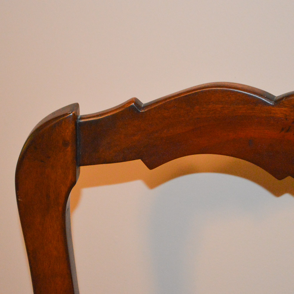 French Provincial Style Rush Seat Settee