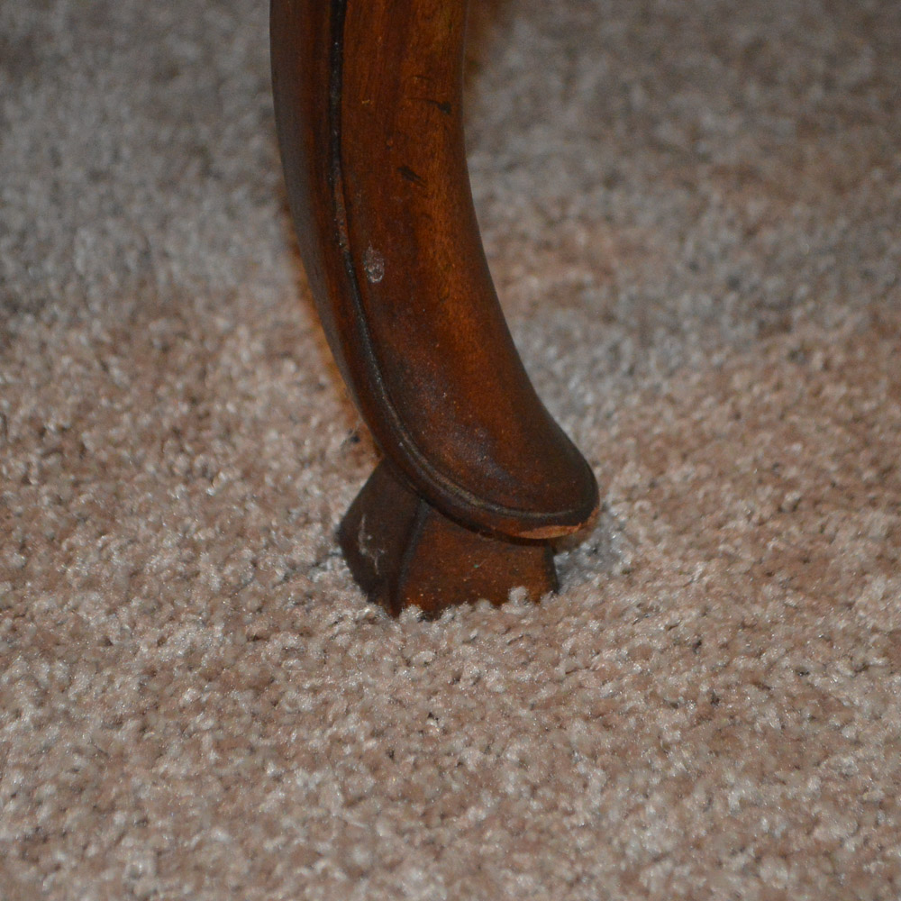 French Provincial Style Rush Seat Settee