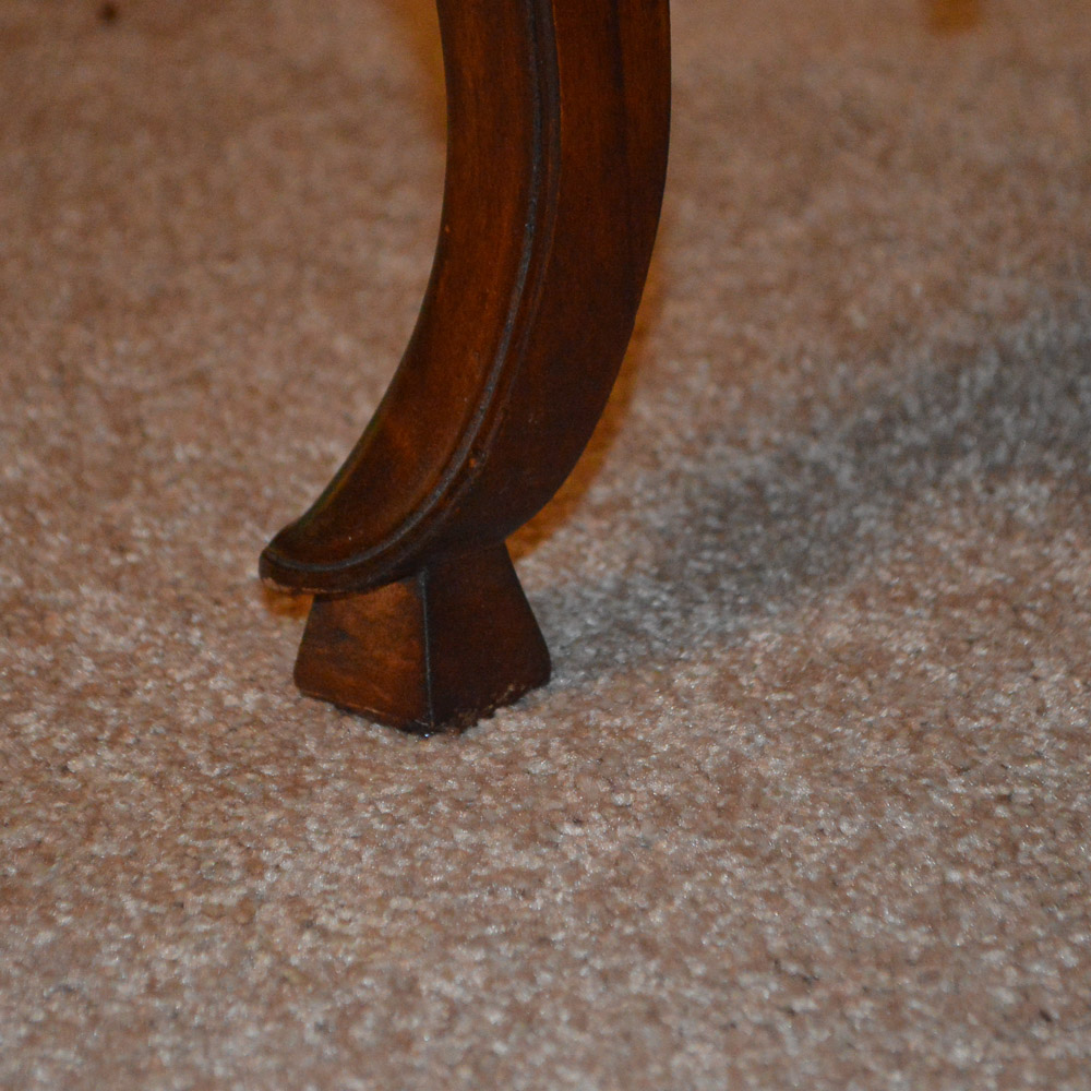 French Provincial Style Rush Seat Settee