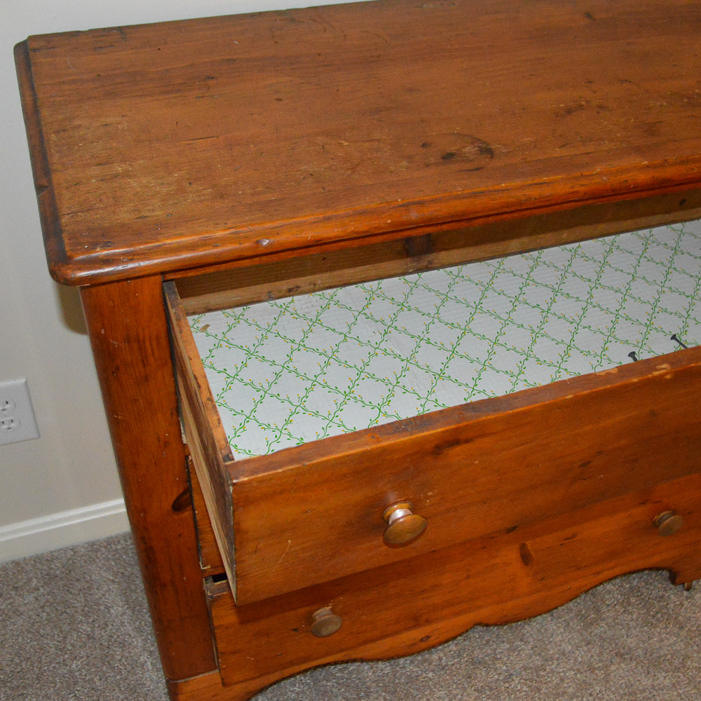 Antique Pine Chest of Drawers