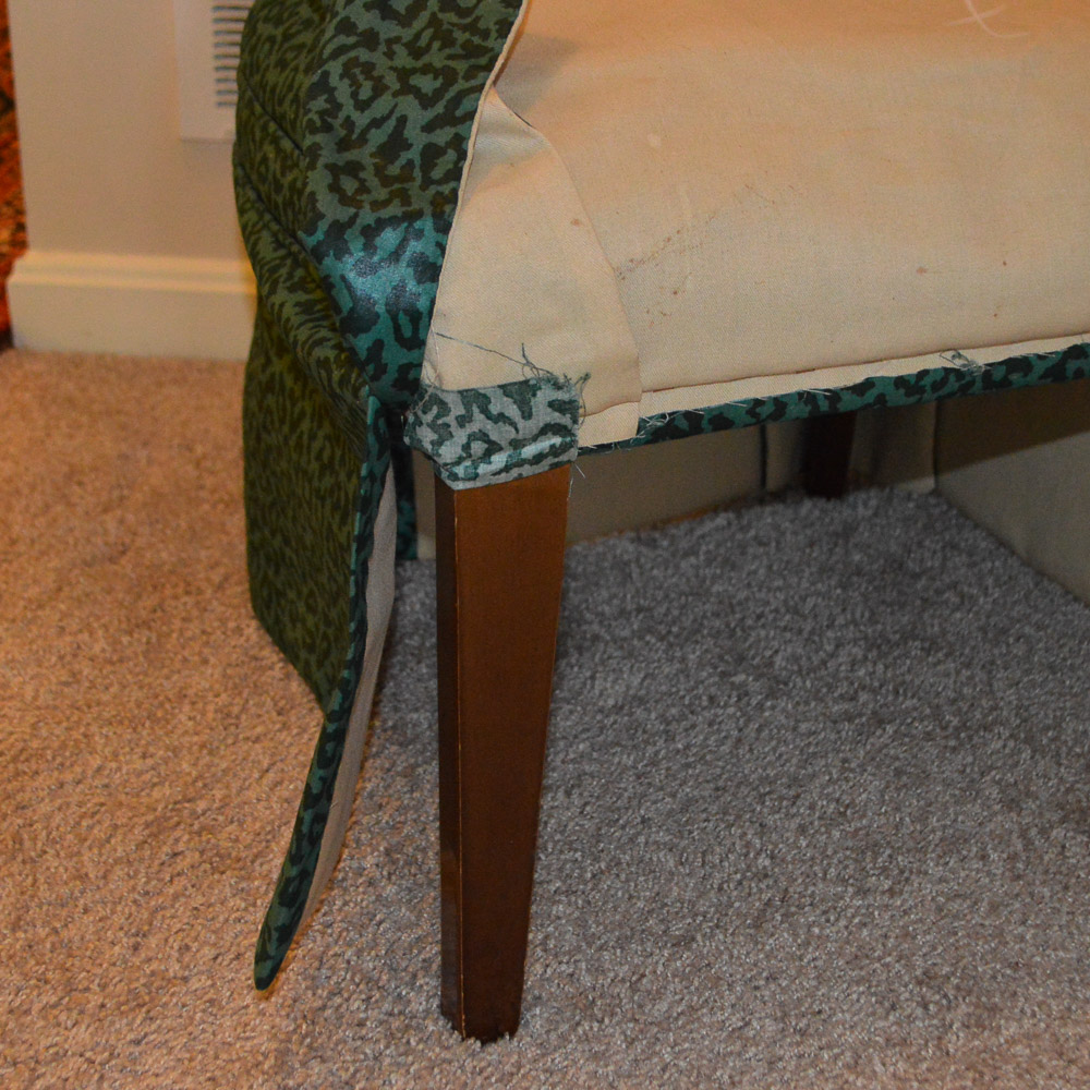 Skirted Slipper Chair