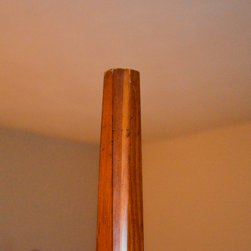 Full-Size Pine Four-Poster Bed