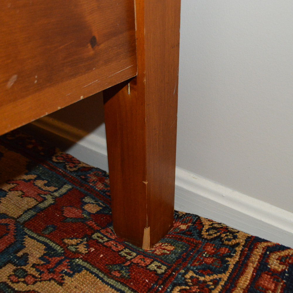 Full-Size Pine Four-Poster Bed