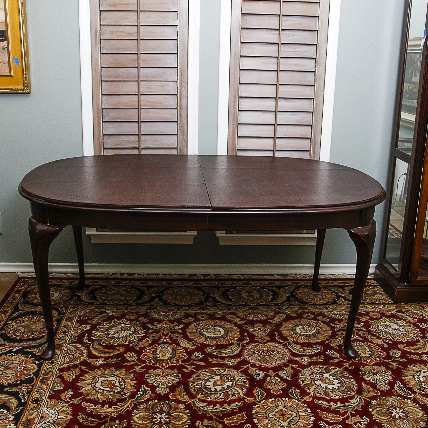 Queen Anne-Style Dining Table