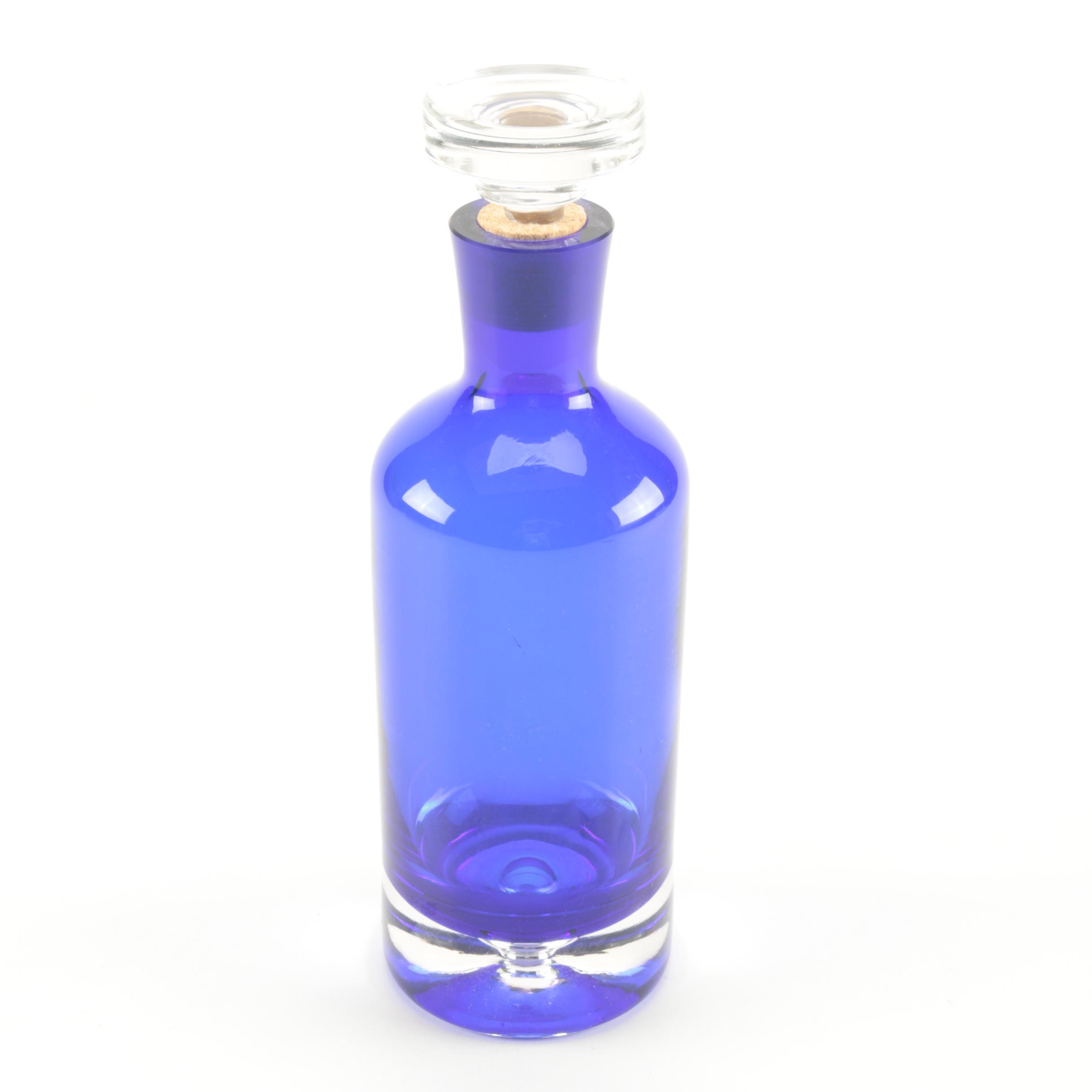 Blown Glass Bottle