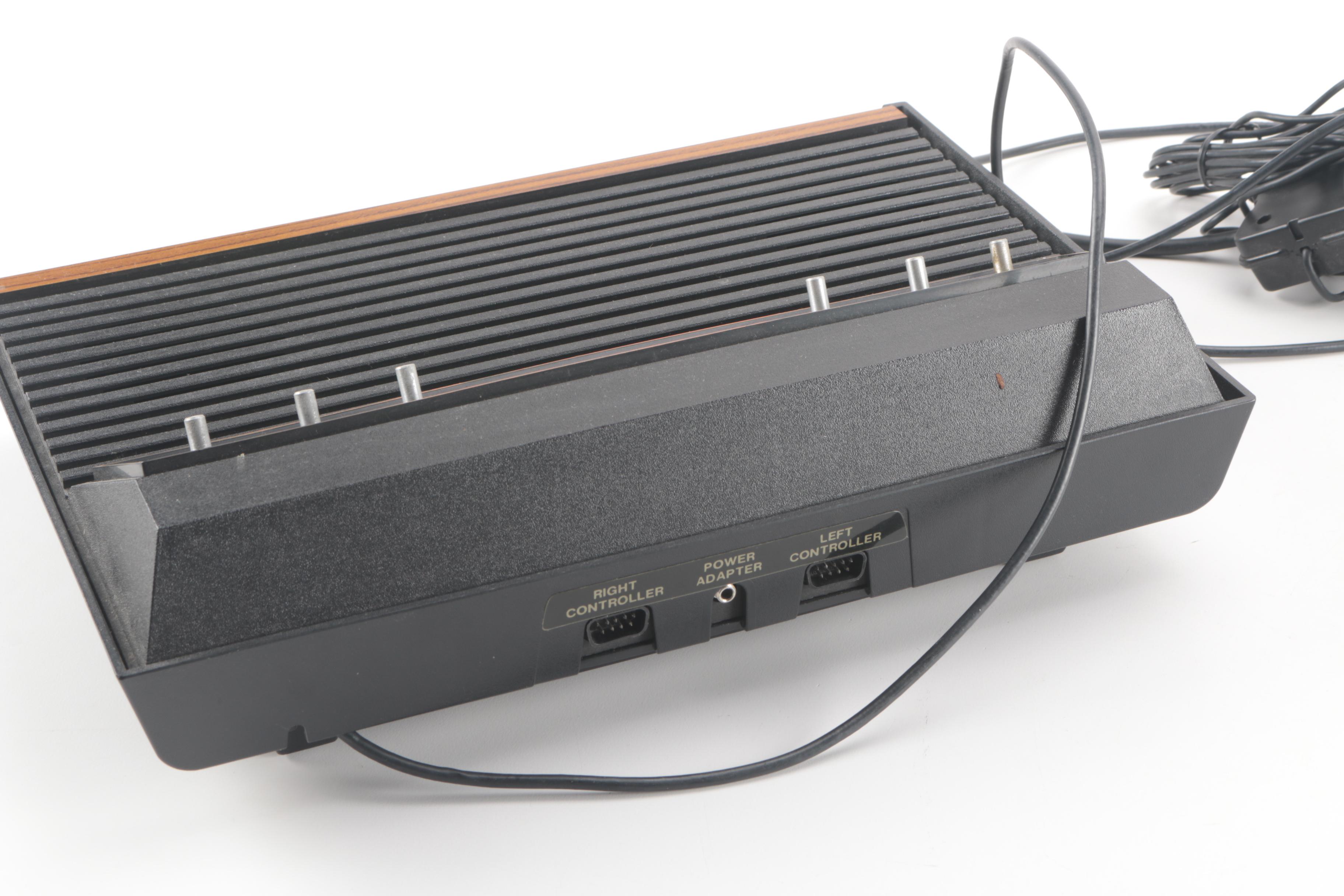 Atari 2600 Console with Games and Accessories