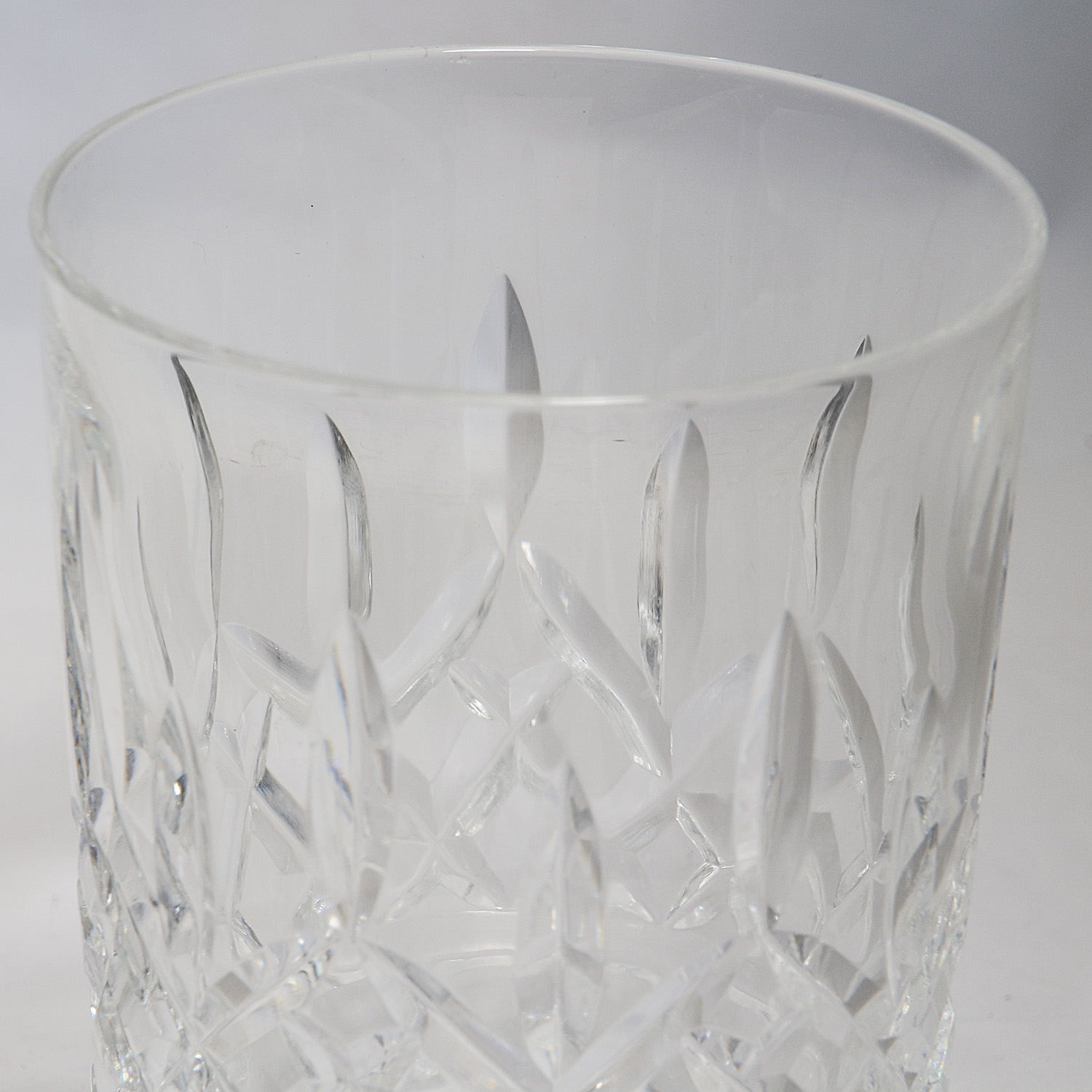 Waterford Crystal "Lismore" Double Old Fashioned Glasses