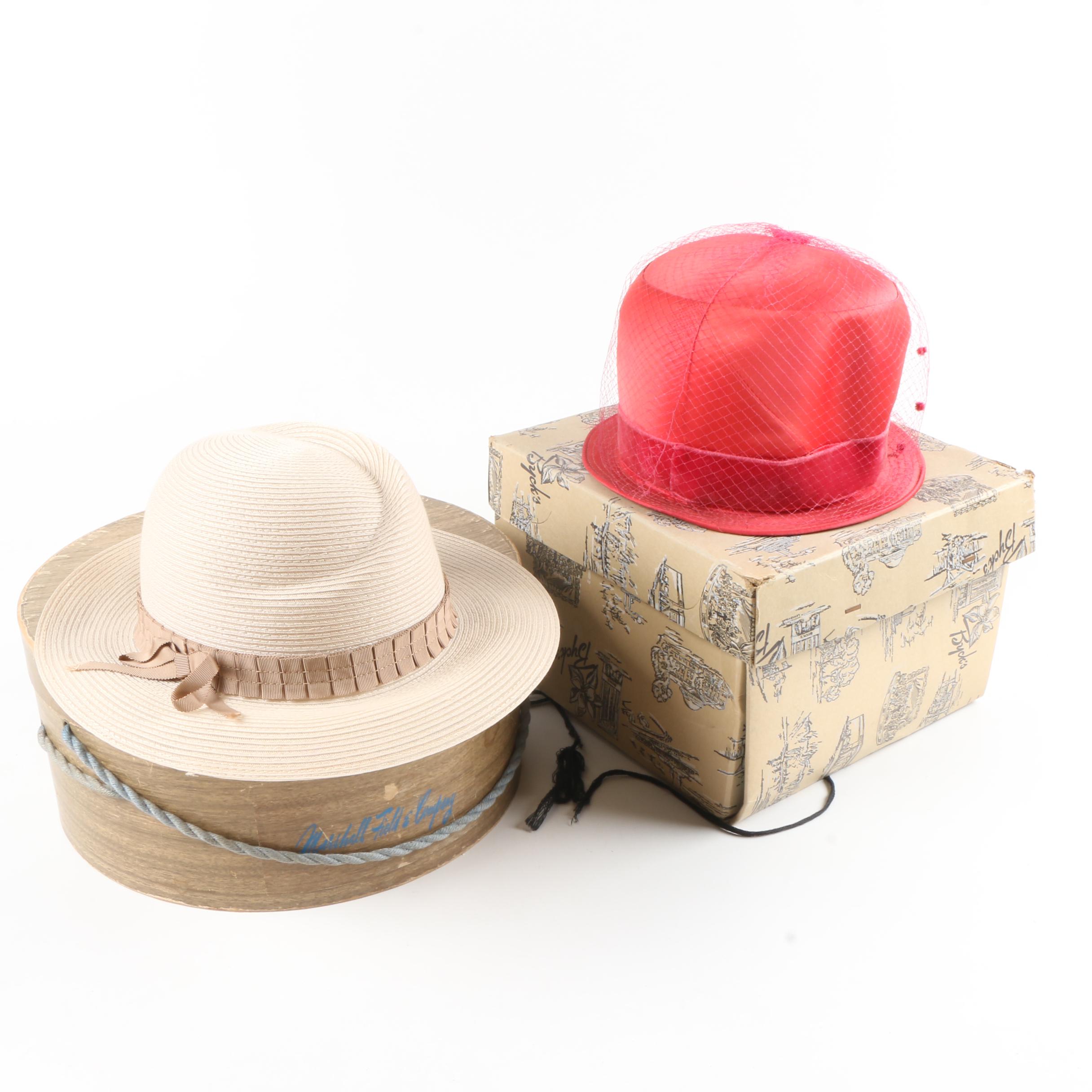 Women's Hats and Boxes
