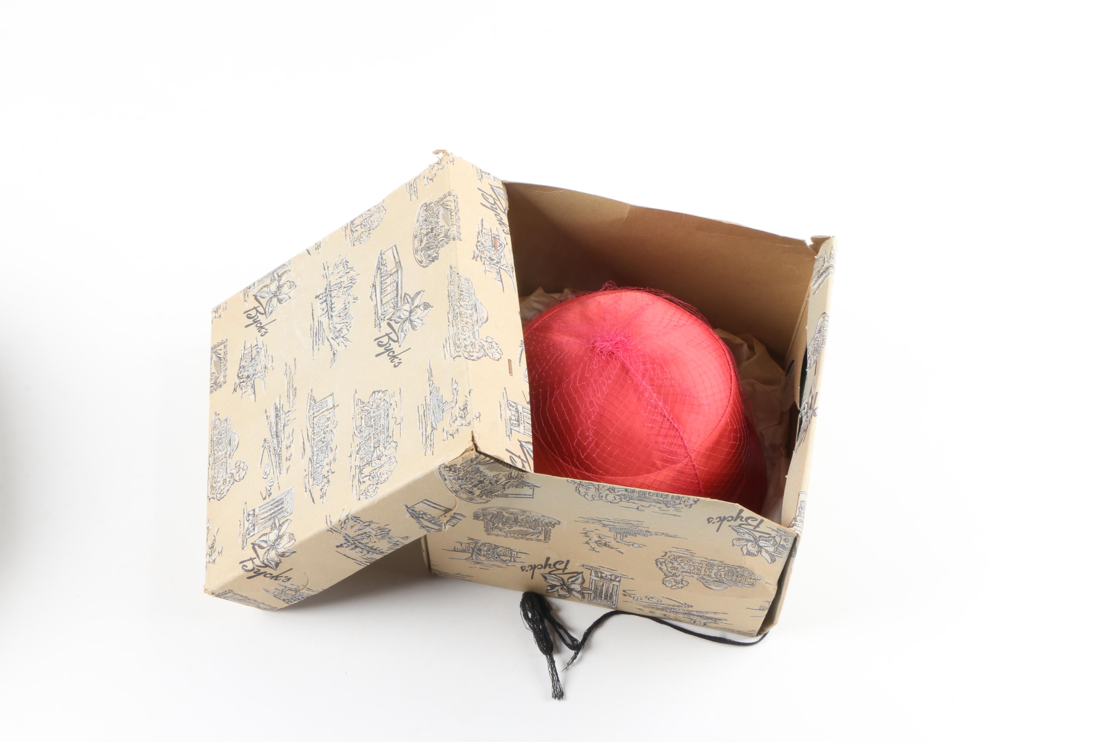 Women's Hats and Boxes