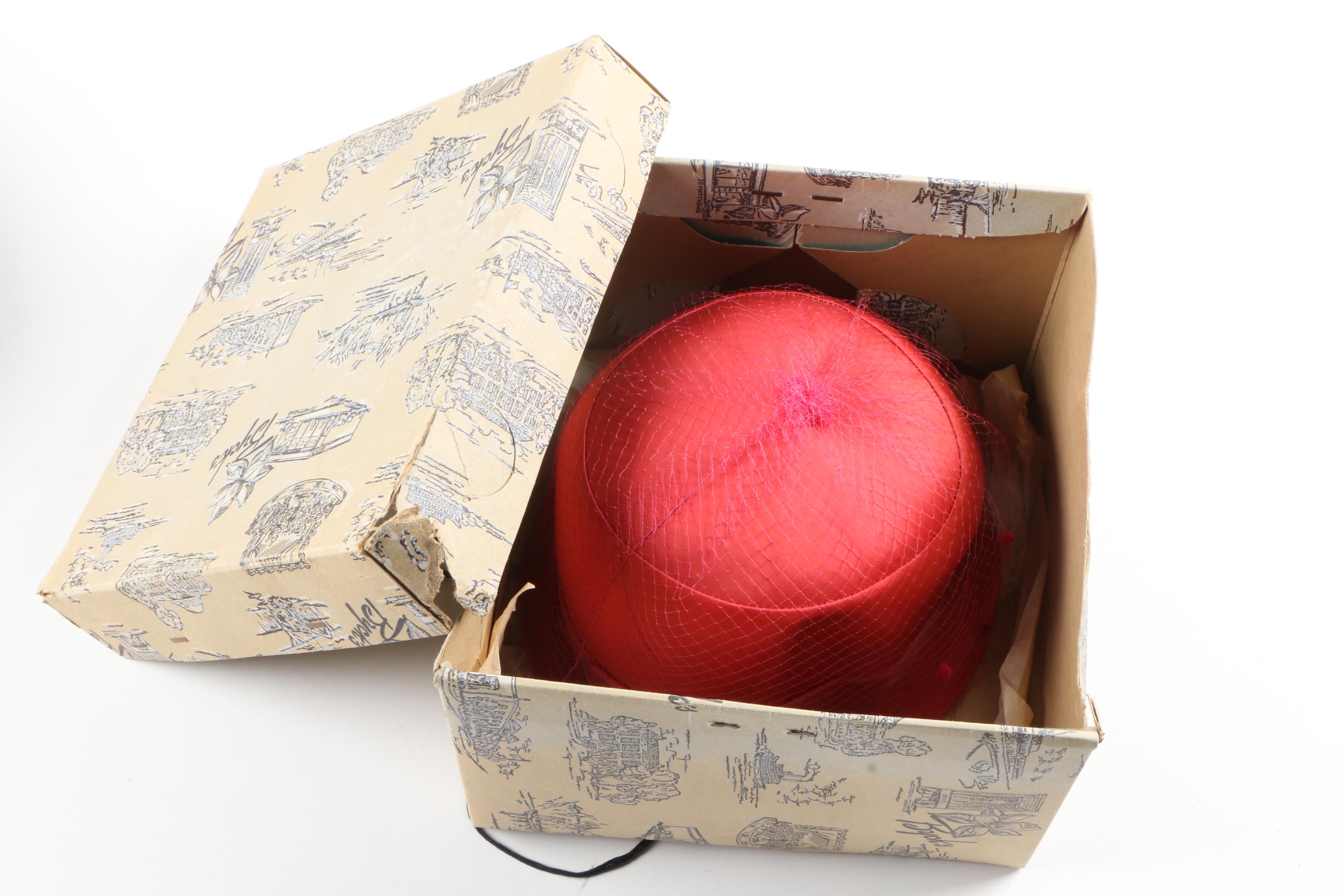 Women's Hats and Boxes