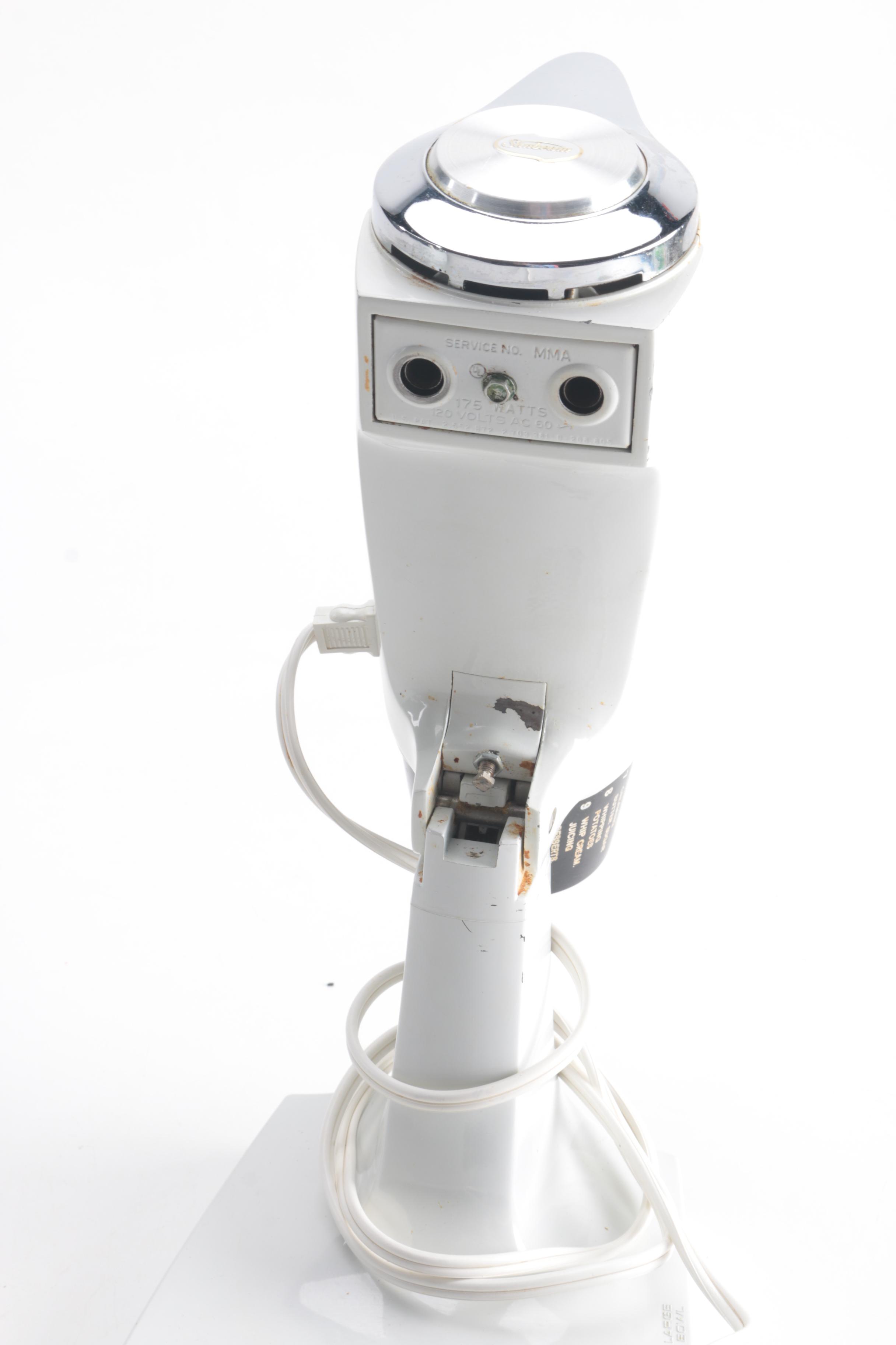 1950s Sunbeam MixMaster Mixer and Bowls