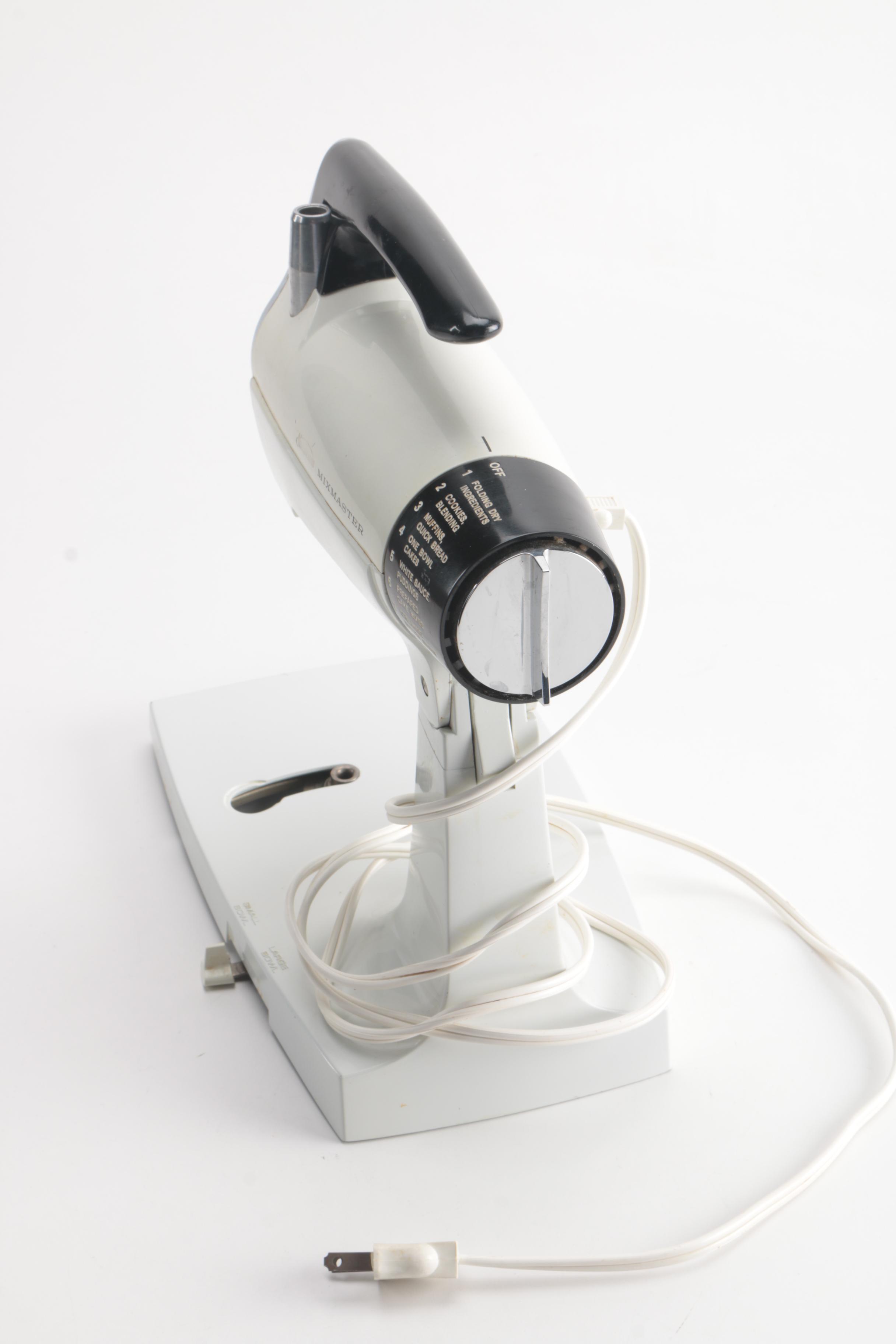 1950s Sunbeam MixMaster Mixer and Bowls