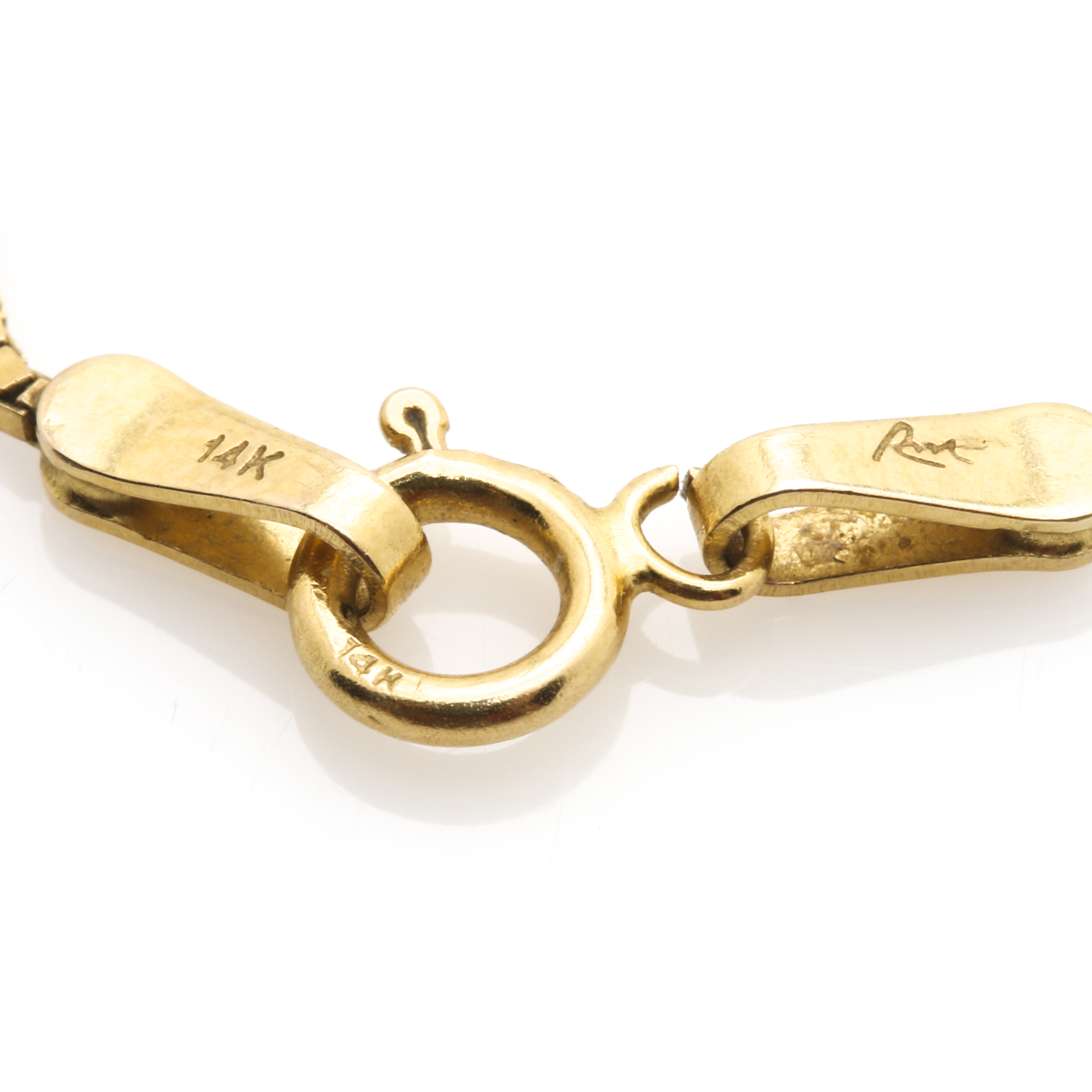 Roberto Martinez 14K Yellow Gold 5.42 CT Amethyst Pendant Necklace