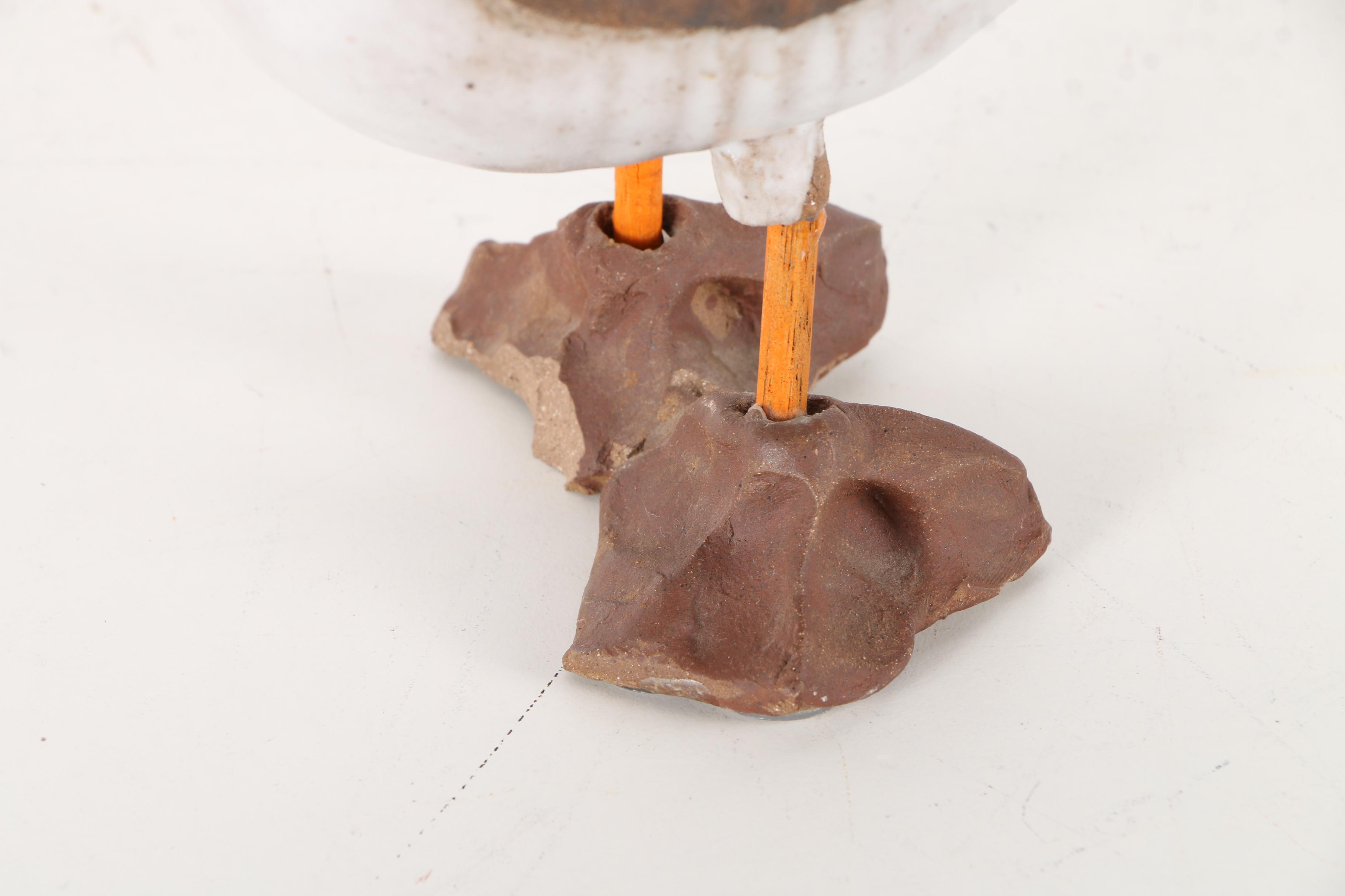 Susan Davis Ceramic Seagull Sculpture