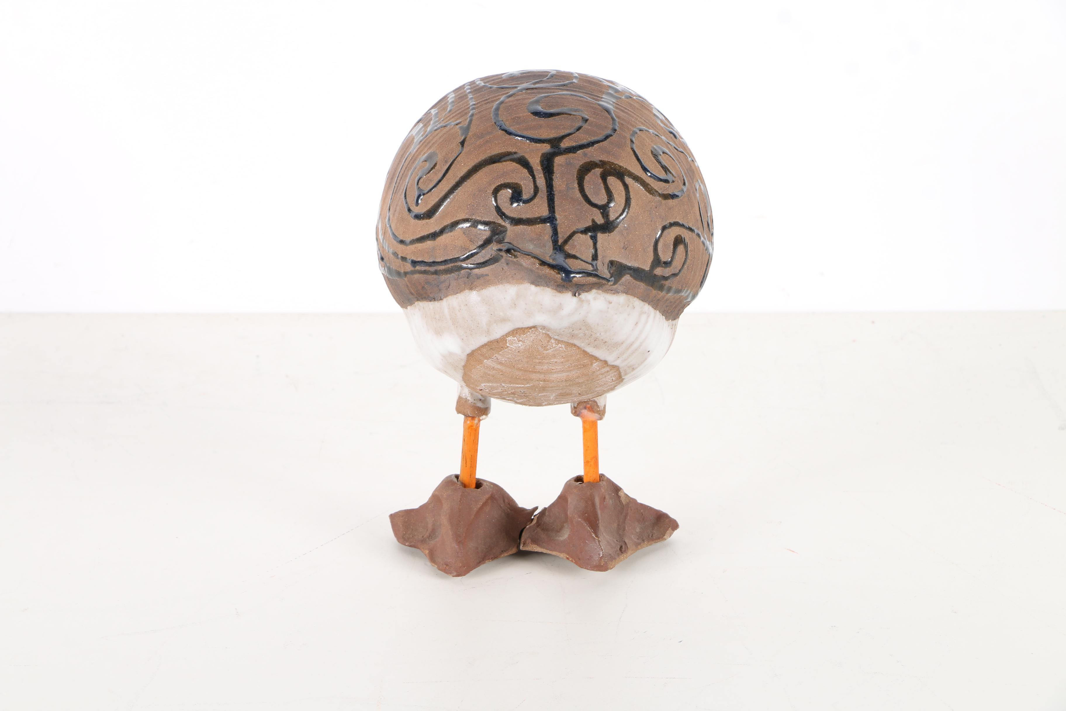 Susan Davis Ceramic Seagull Sculpture