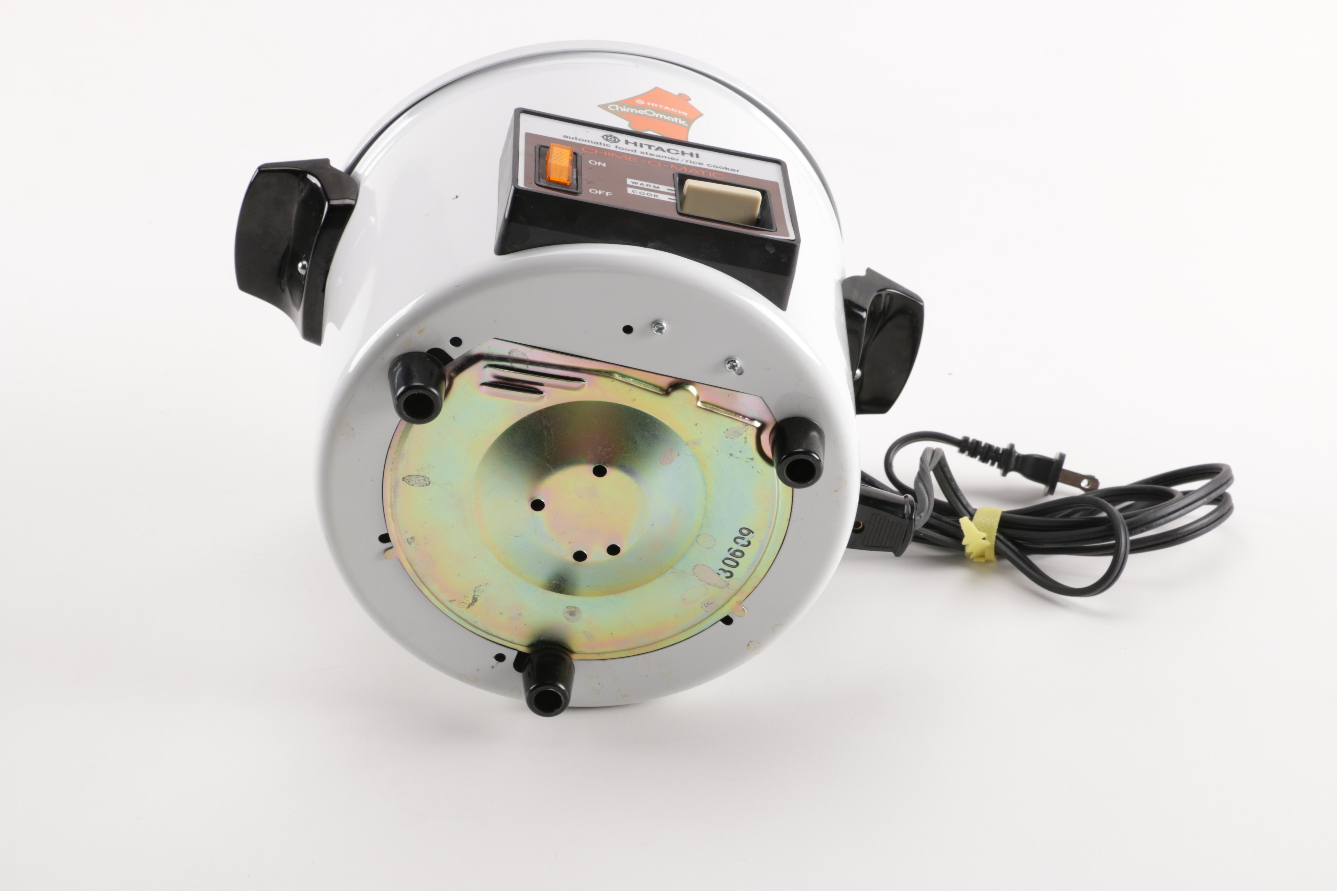 Hitachi Chime-O-Matic Rice Cooker with Corning Ware Bowls