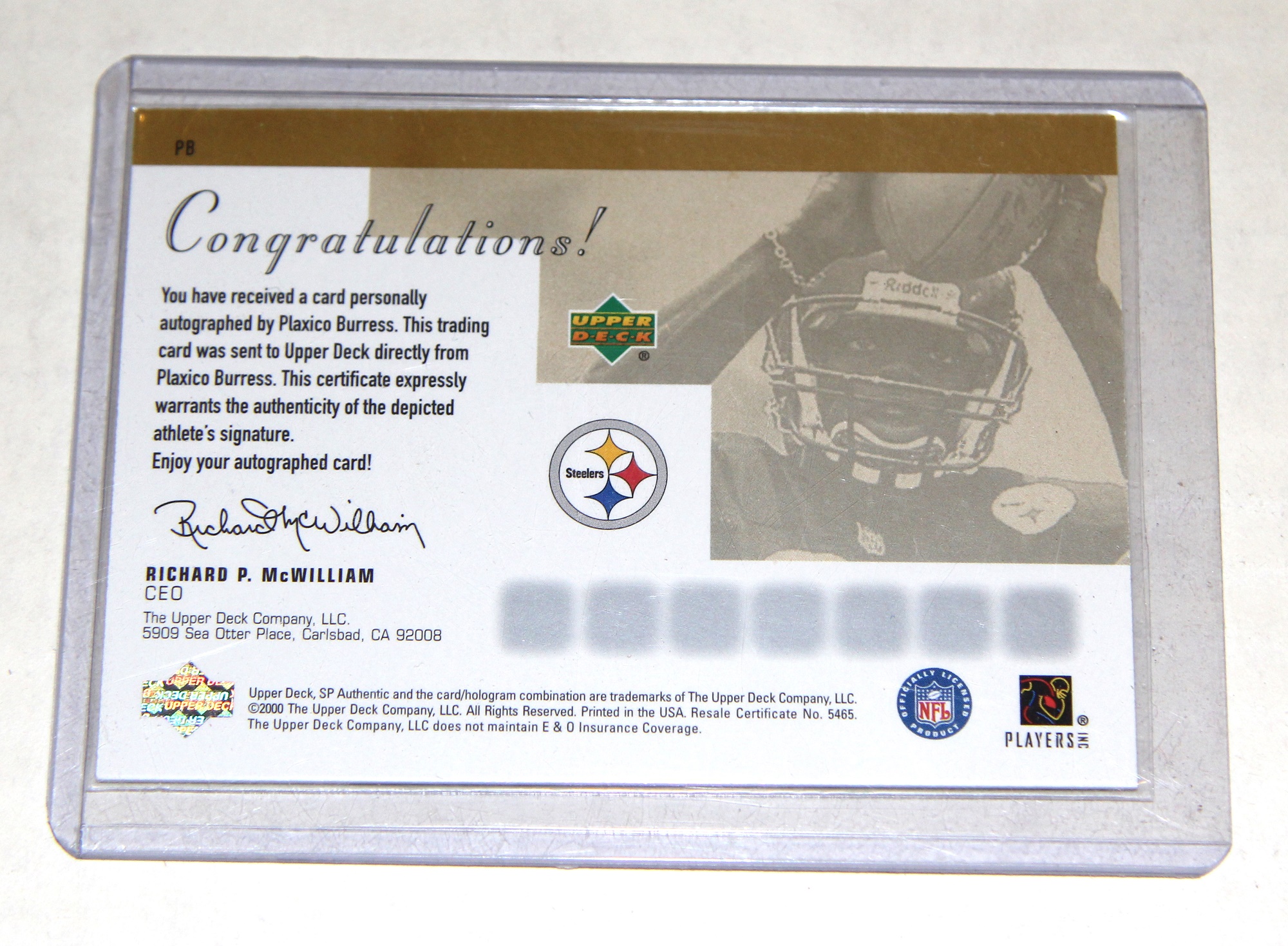 Collection of Football Sports Cards